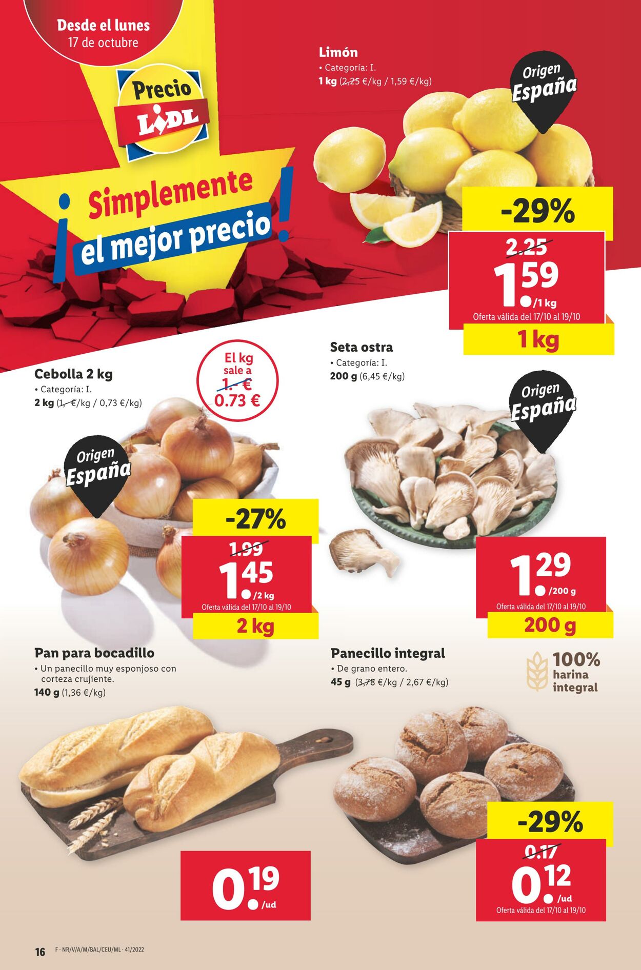 Folleto Lidl 13.10.2022 - 19.10.2022