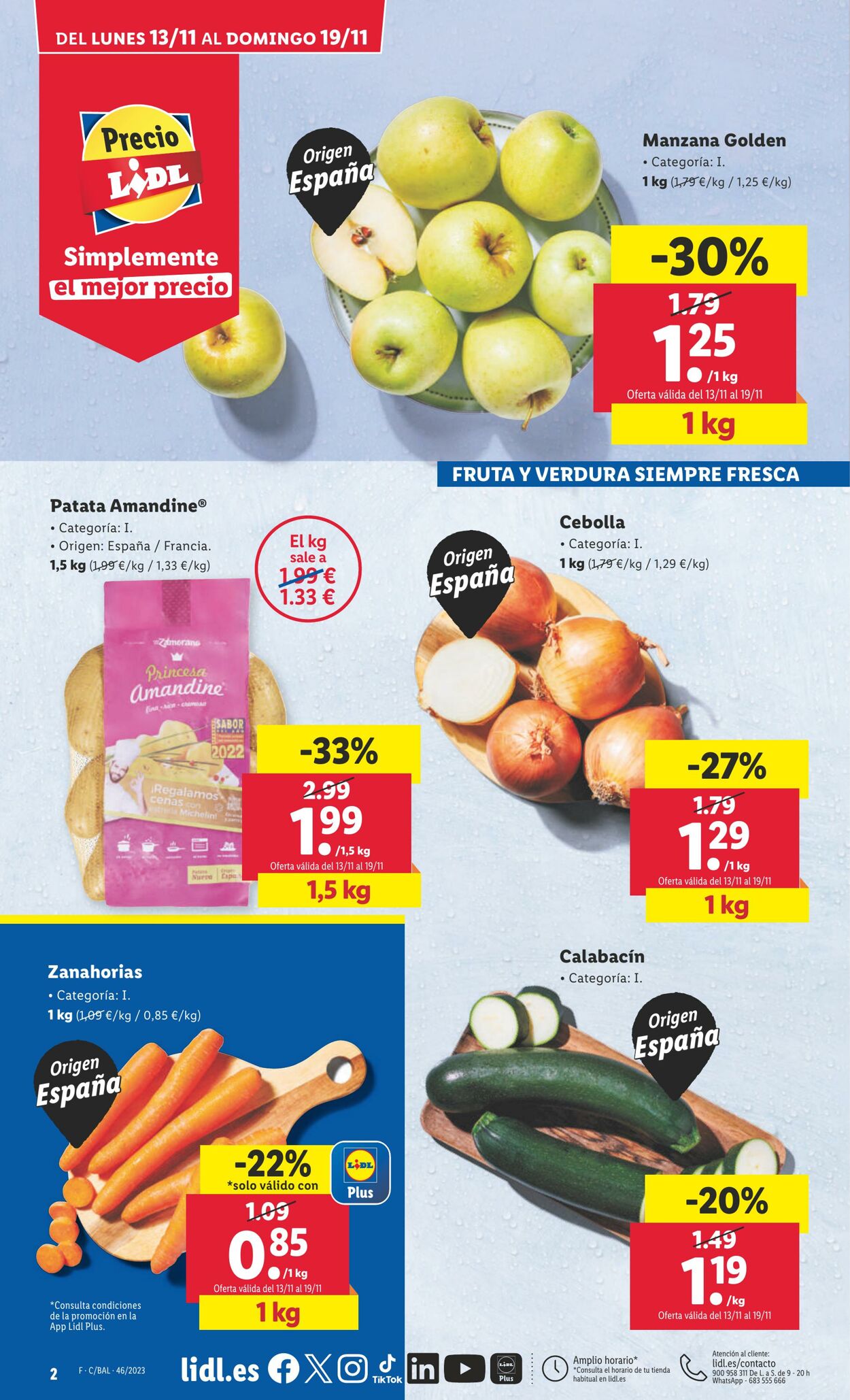 Folleto Lidl 13.11.2023 - 19.11.2023