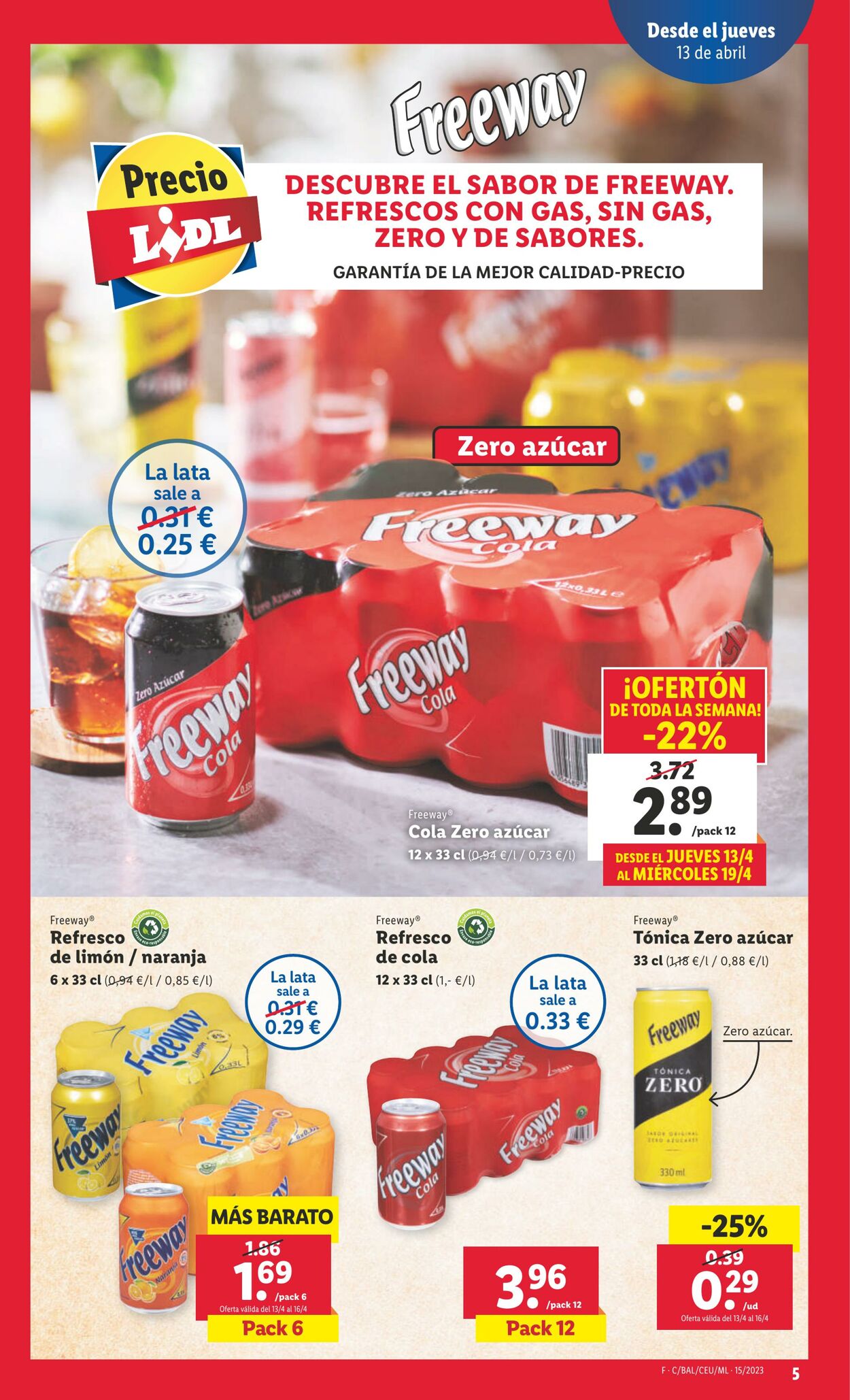 Folleto Lidl 13.04.2023 - 19.04.2023