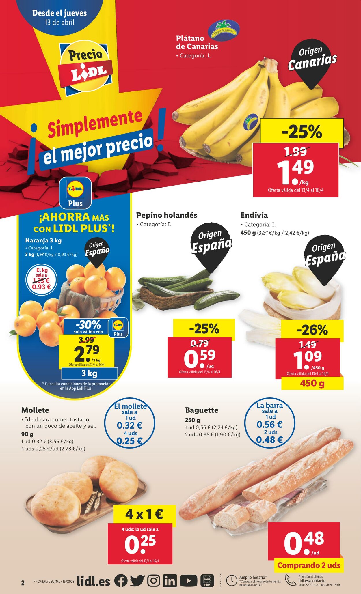 Folleto Lidl 13.04.2023 - 19.04.2023