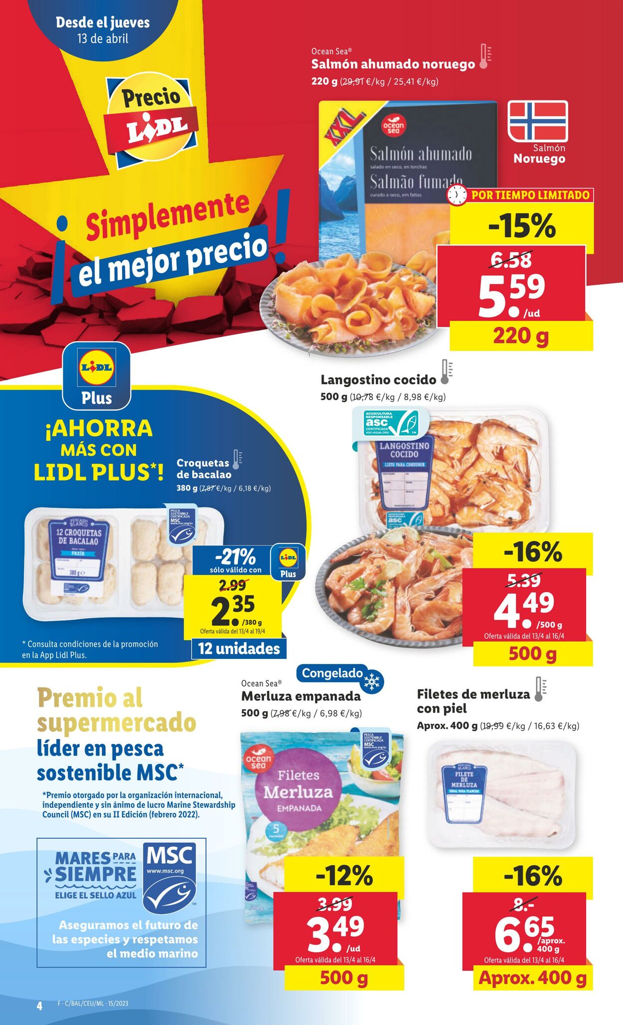 Folleto Lidl 13.04.2023 - 19.04.2023