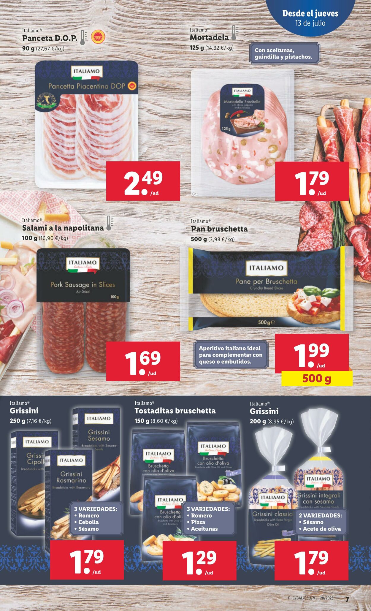 Folleto Lidl 13.07.2023 - 19.07.2023