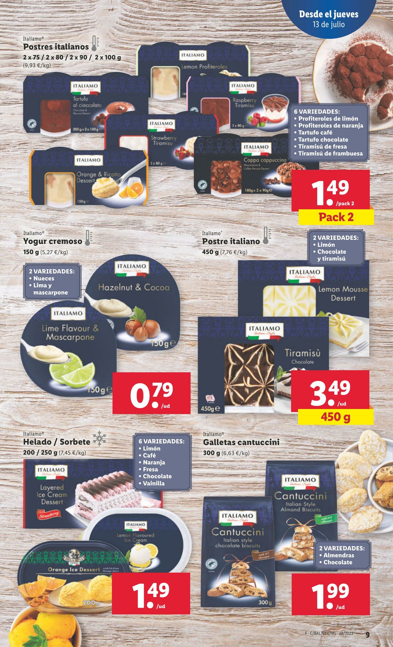 Folleto Lidl 13.07.2023 - 19.07.2023