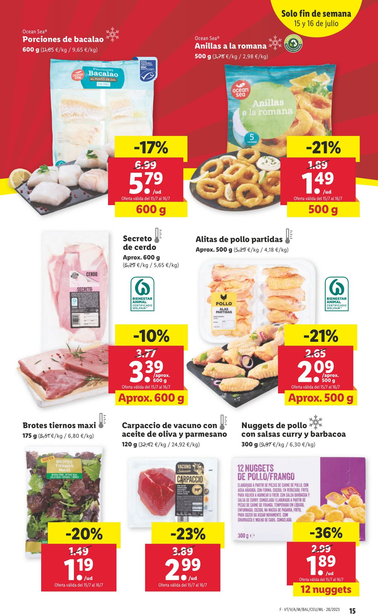 Folleto Lidl 13.07.2023 - 19.07.2023