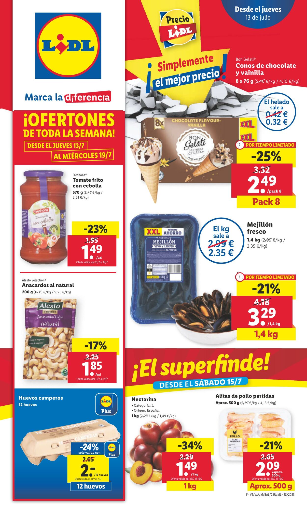 Folleto Lidl 13.07.2023 - 19.07.2023