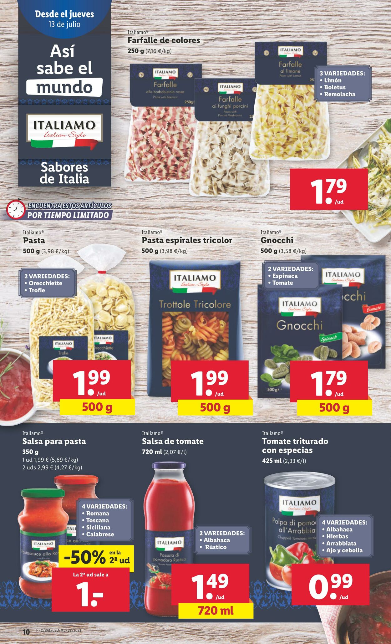 Folleto Lidl 13.07.2023 - 19.07.2023