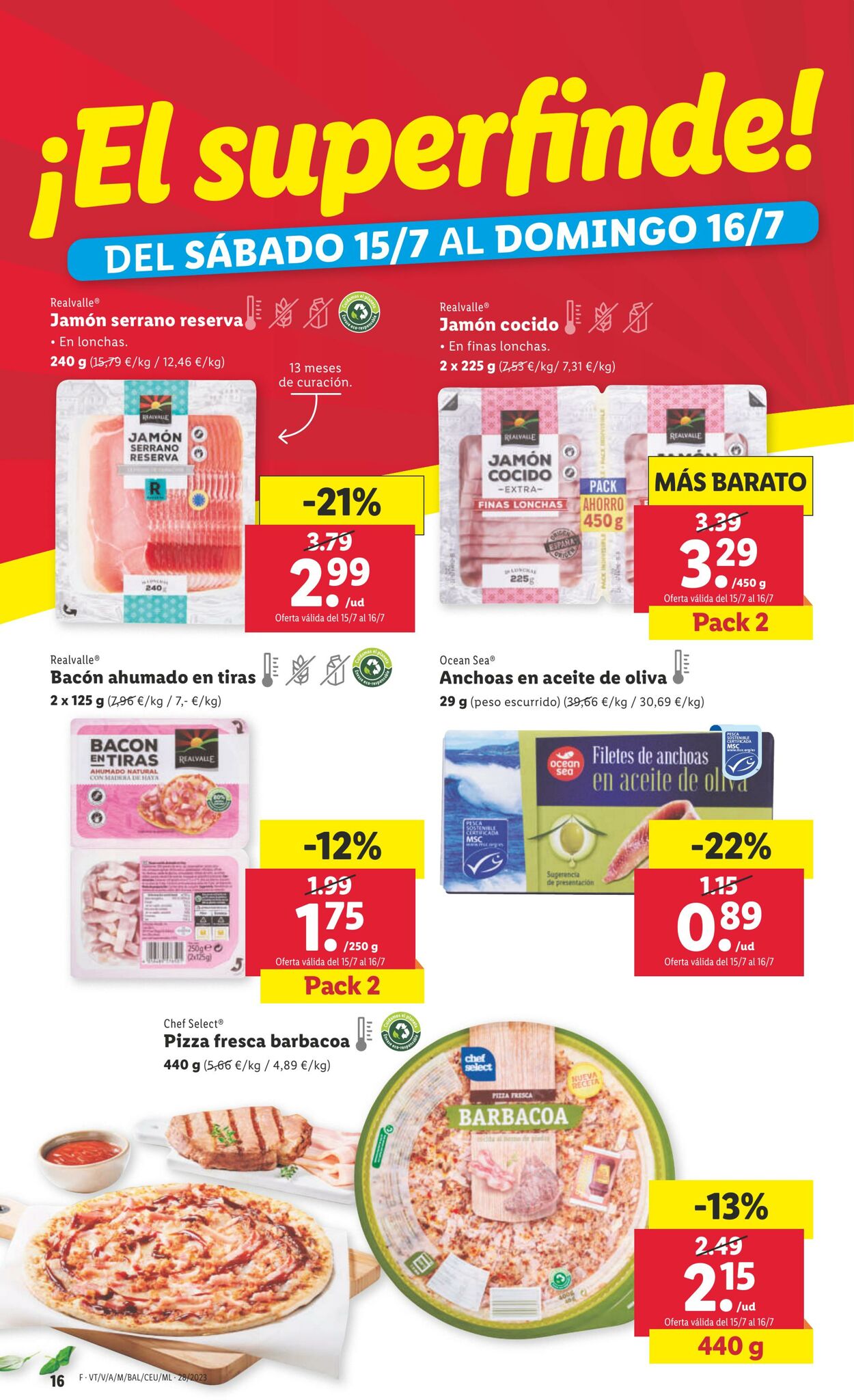 Folleto Lidl 13.07.2023 - 19.07.2023