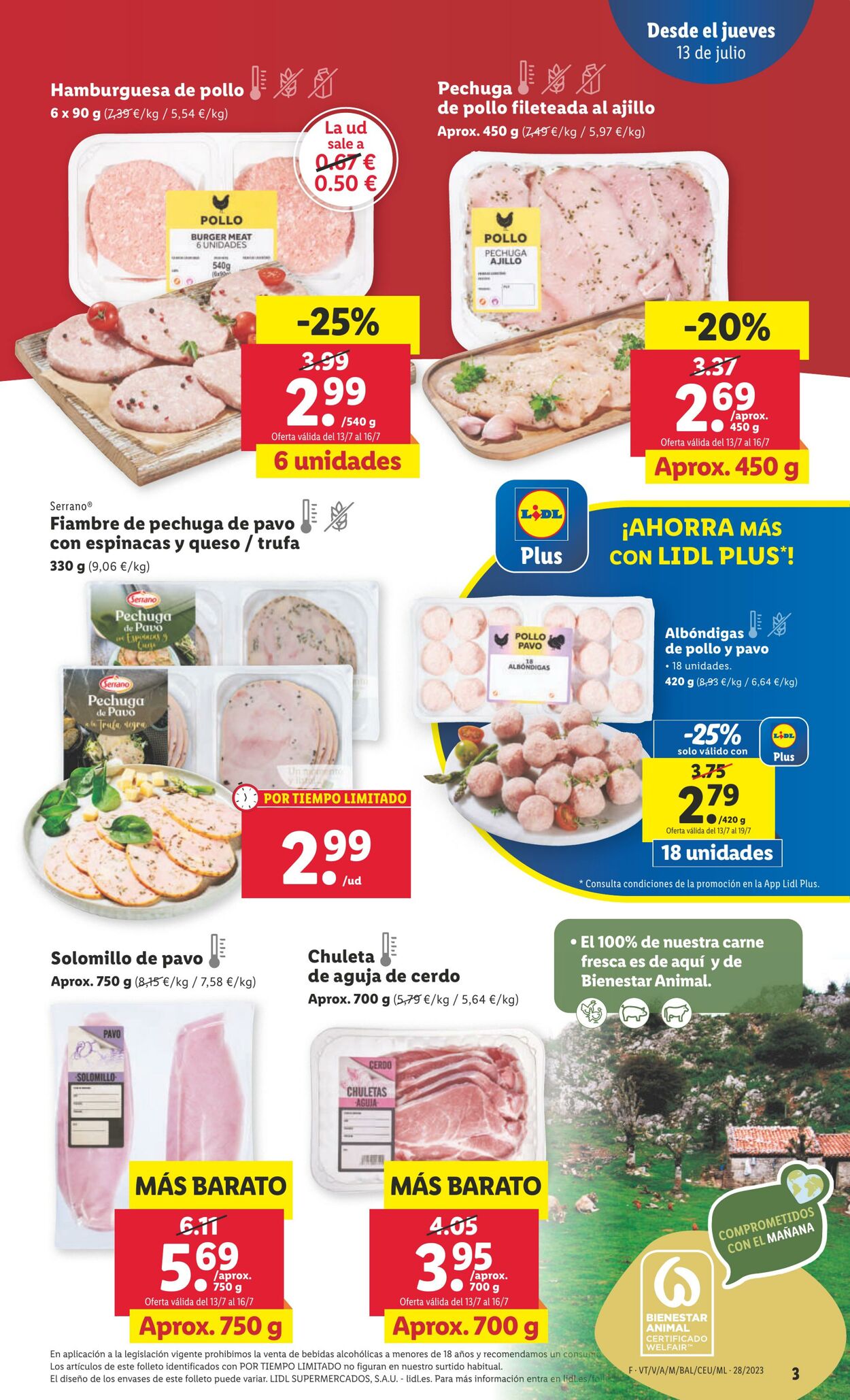 Folleto Lidl 13.07.2023 - 19.07.2023