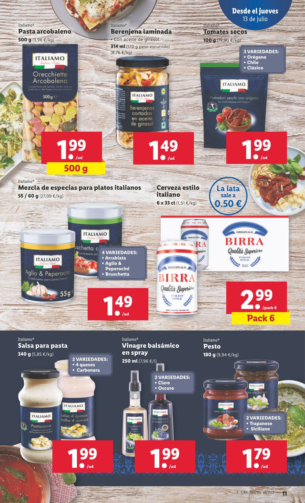 Folleto Lidl 13.07.2023 - 19.07.2023