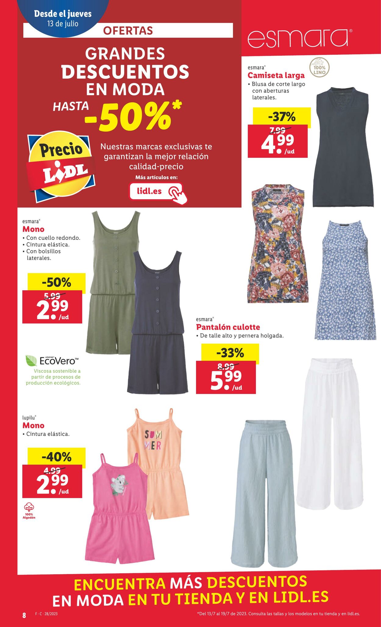 Folleto Lidl 13.07.2023 - 19.07.2023