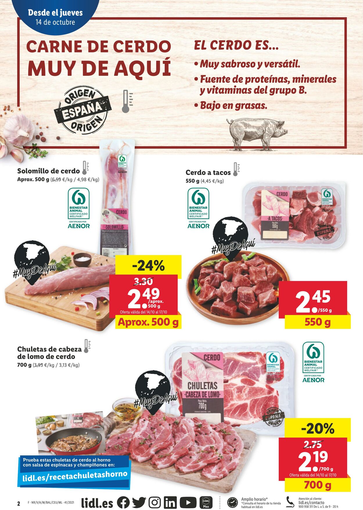 Folleto Lidl 07.10.2021 - 20.10.2021