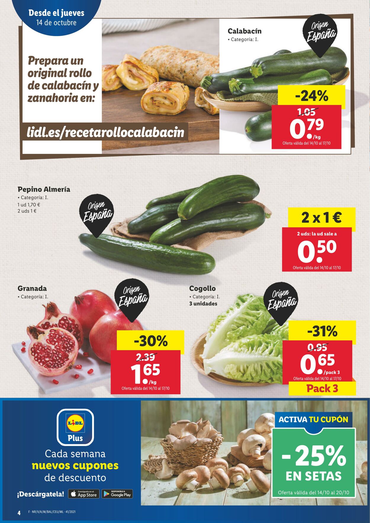 Folleto Lidl 07.10.2021 - 20.10.2021