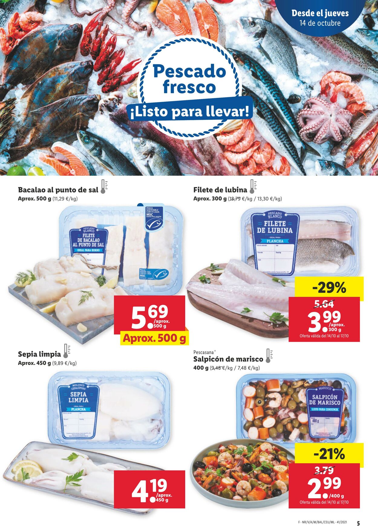 Folleto Lidl 07.10.2021 - 20.10.2021