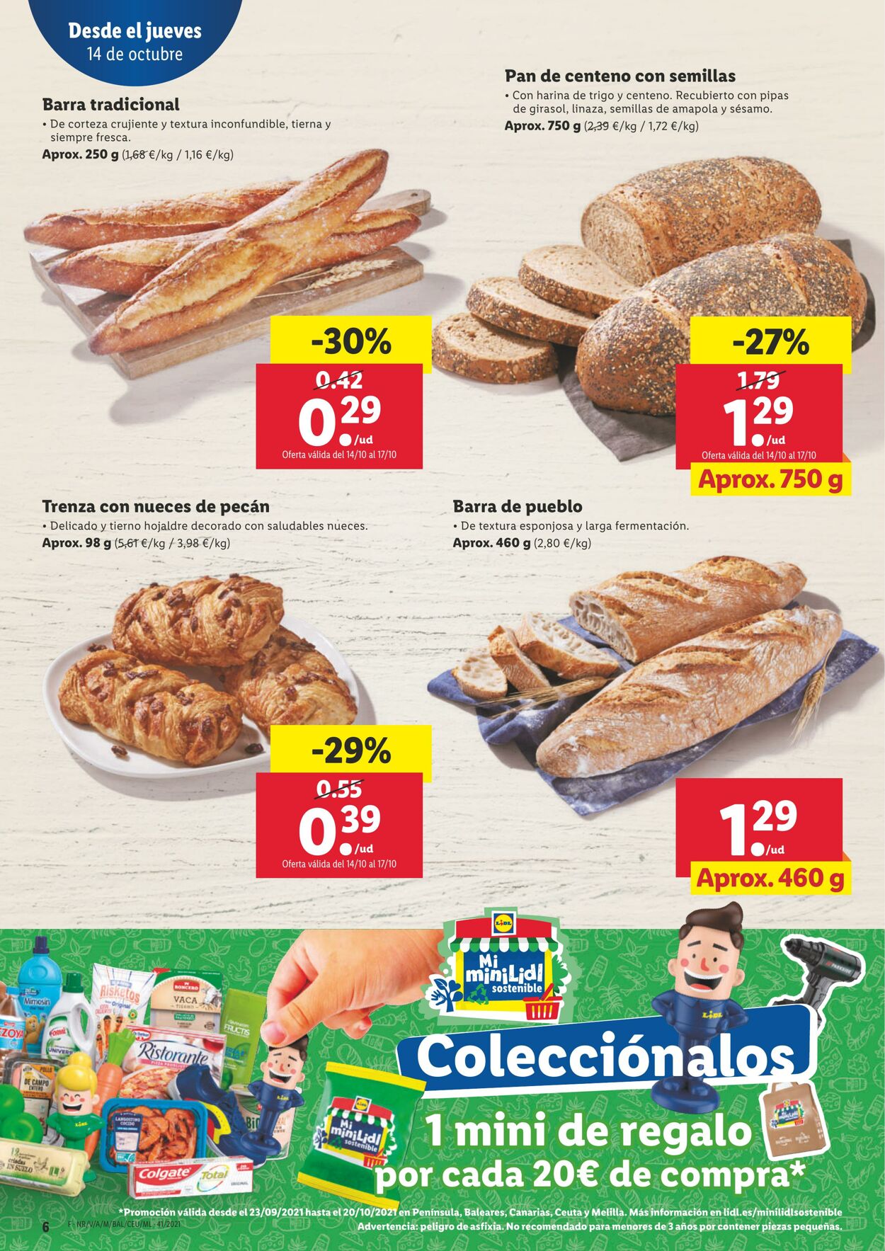 Folleto Lidl 07.10.2021 - 20.10.2021