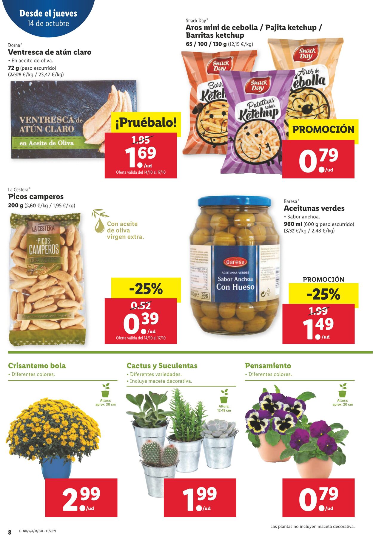 Folleto Lidl 07.10.2021 - 20.10.2021