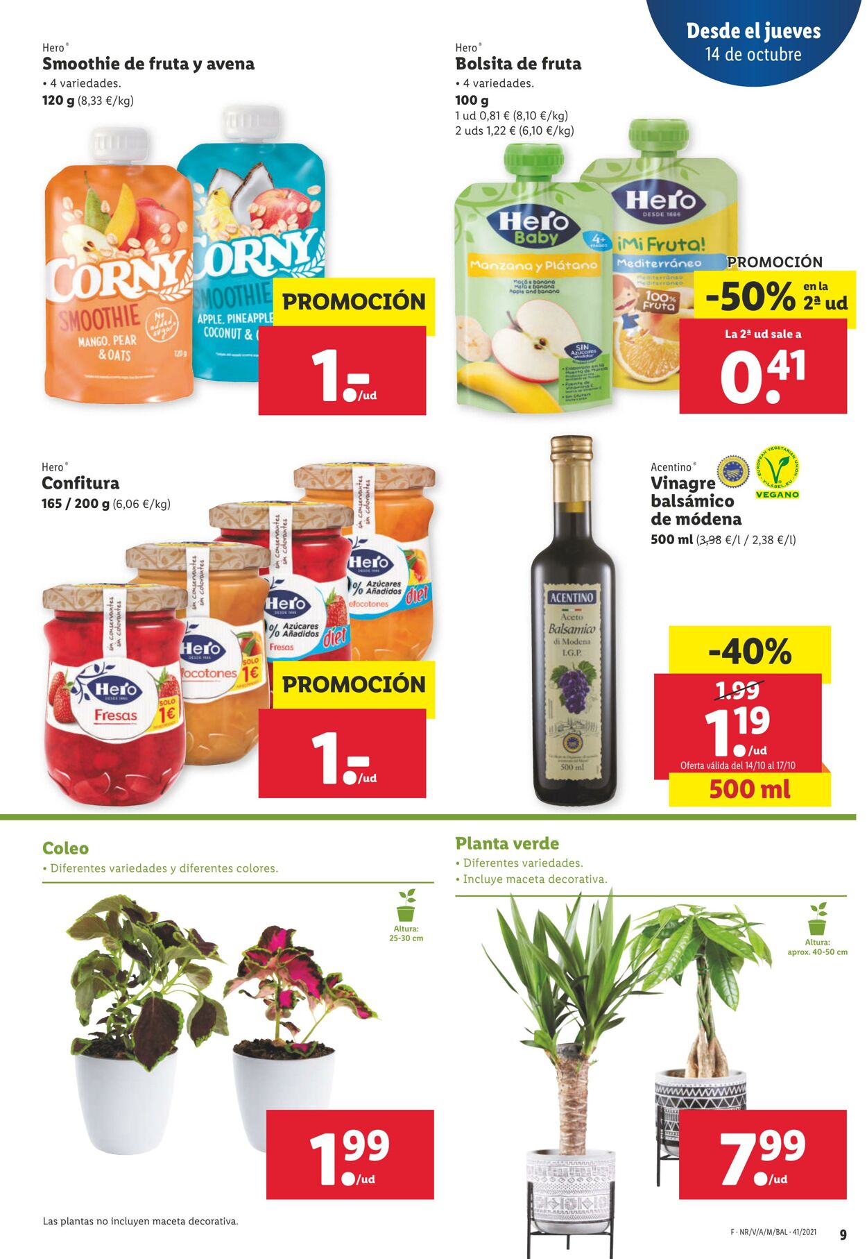 Folleto Lidl 07.10.2021 - 20.10.2021