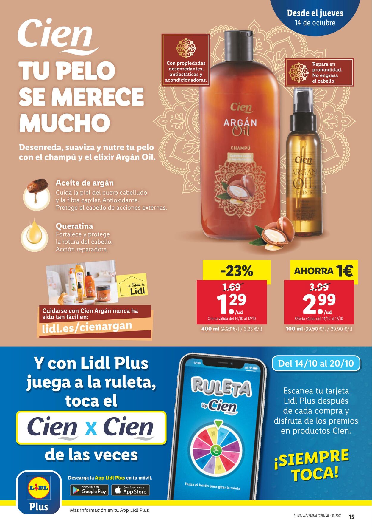 Folleto Lidl 07.10.2021 - 20.10.2021