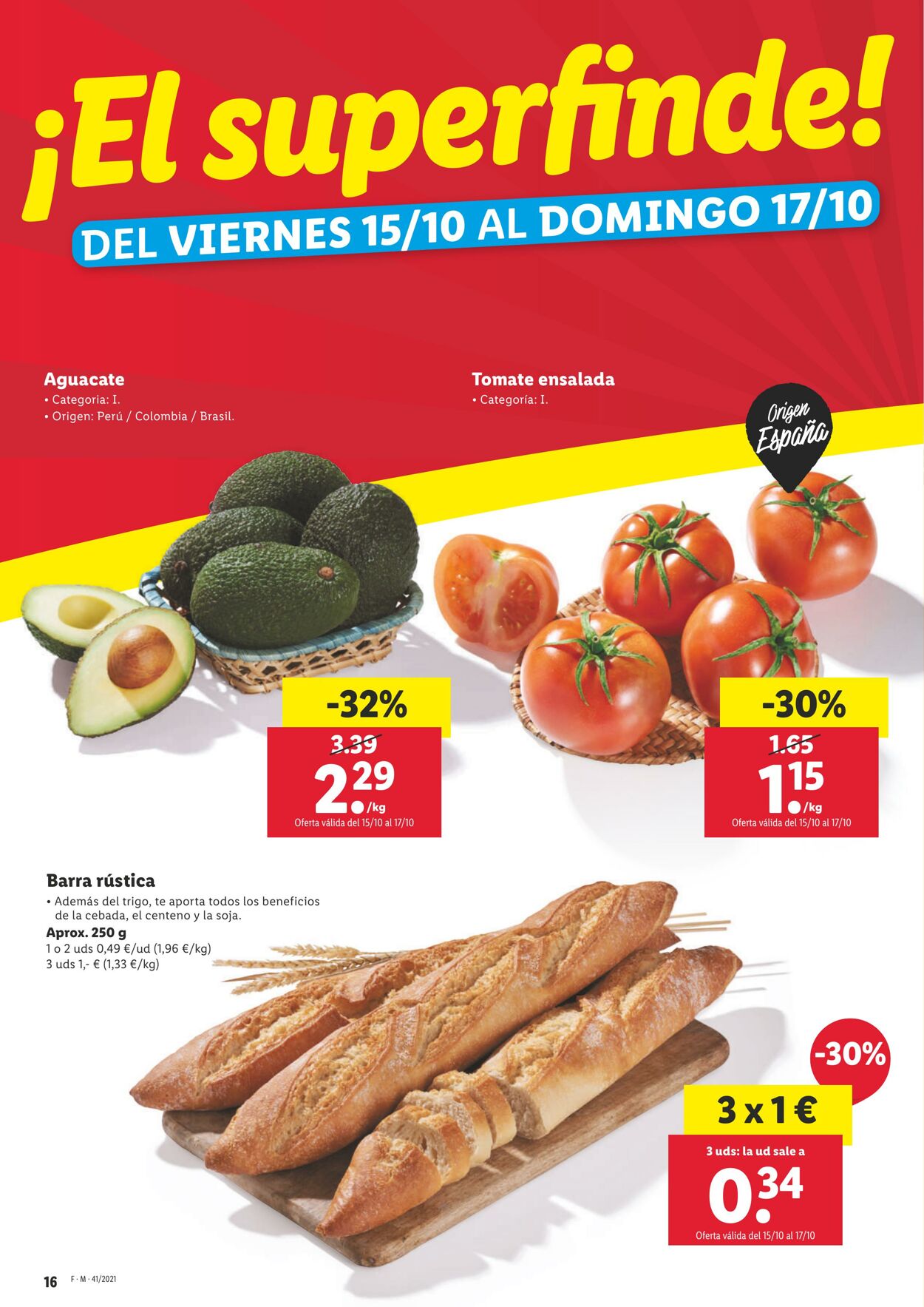 Folleto Lidl 07.10.2021 - 20.10.2021