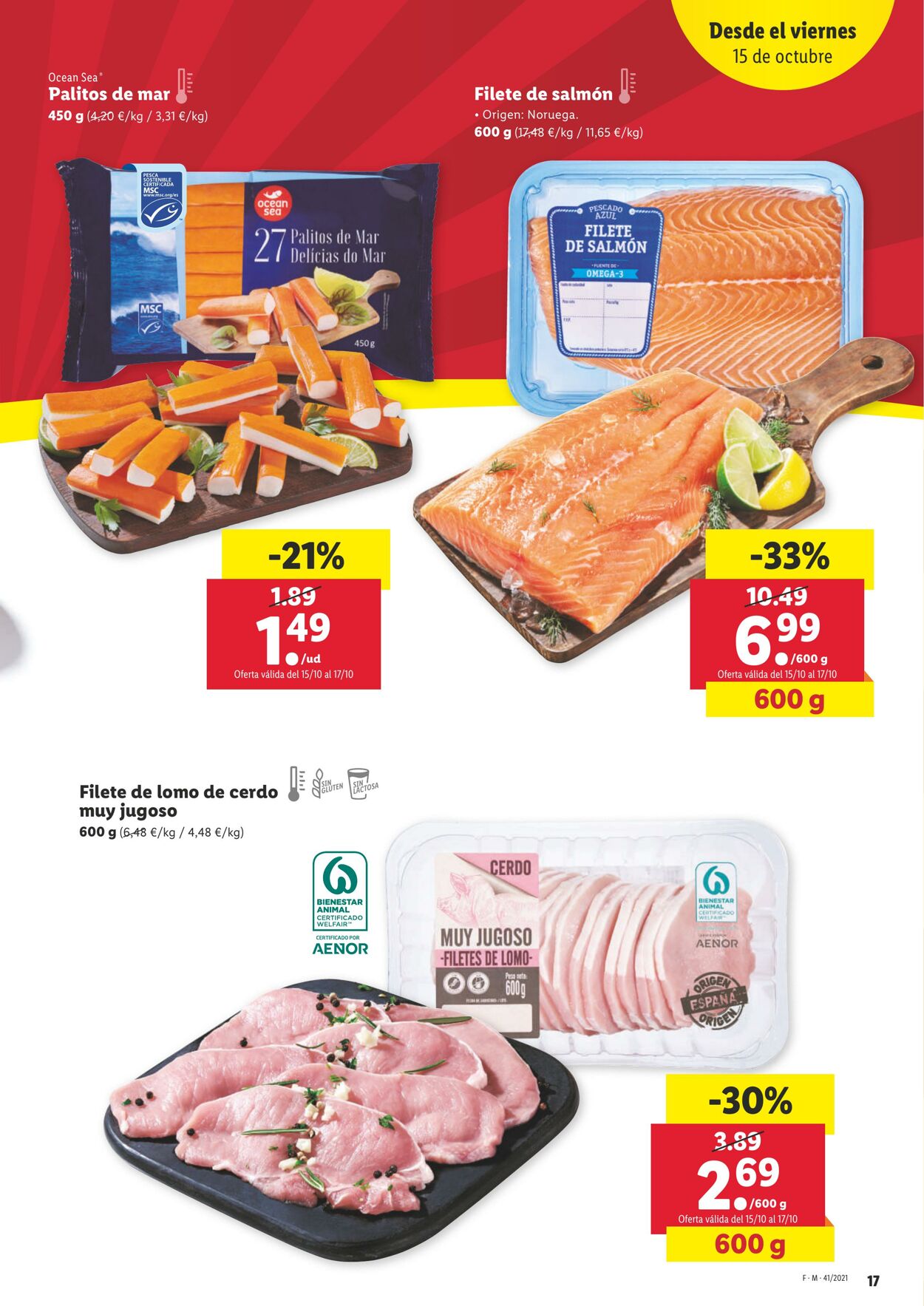 Folleto Lidl 07.10.2021 - 20.10.2021