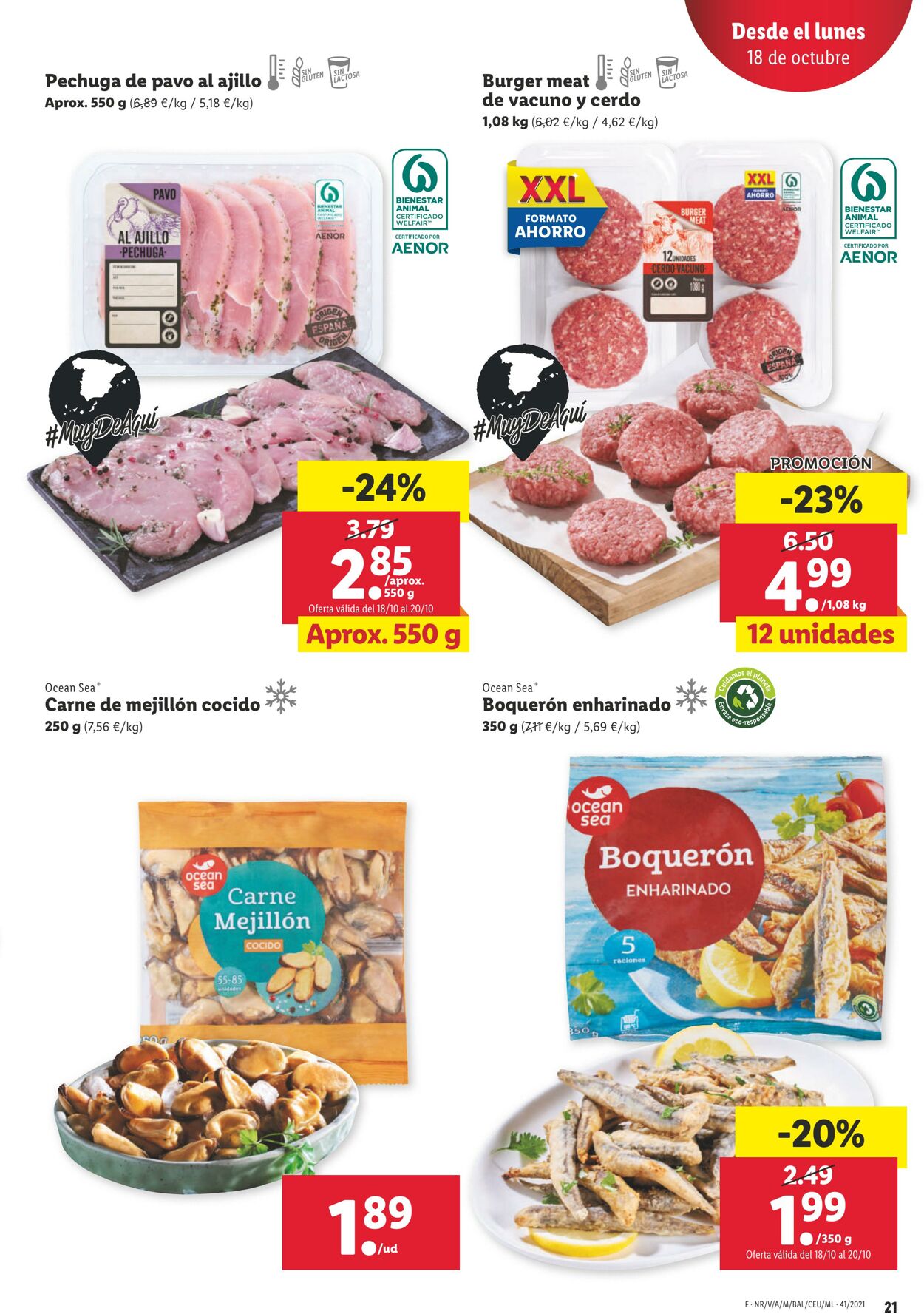 Folleto Lidl 07.10.2021 - 20.10.2021