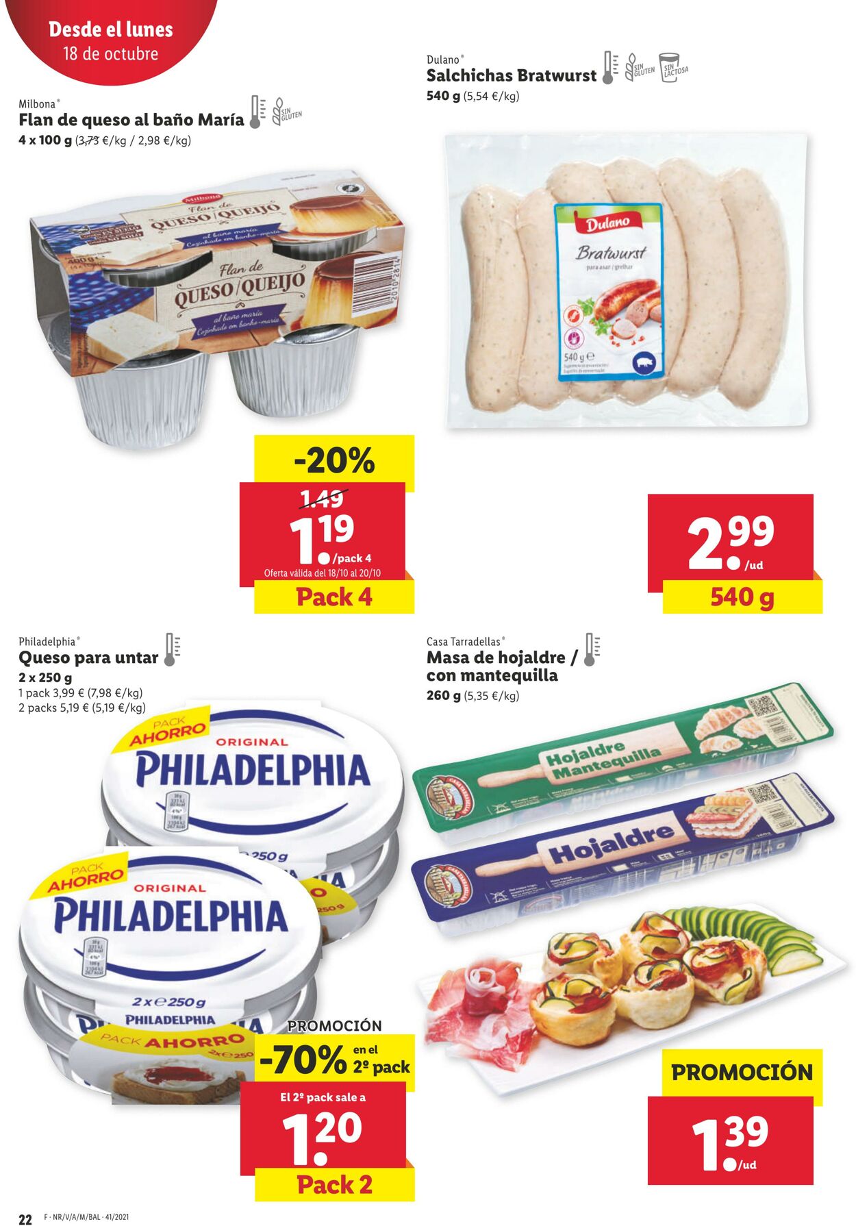 Folleto Lidl 07.10.2021 - 20.10.2021