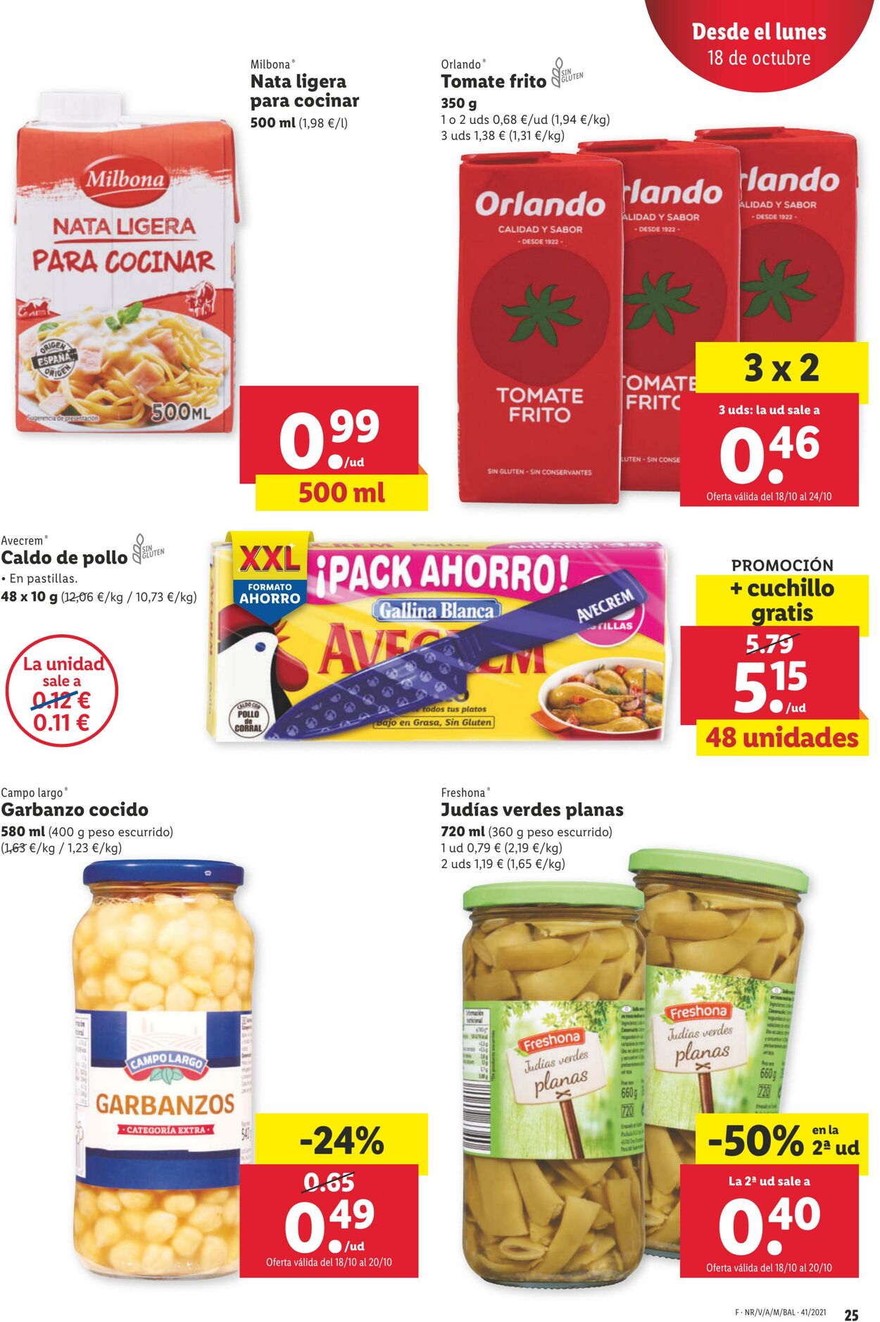 Folleto Lidl 07.10.2021 - 20.10.2021