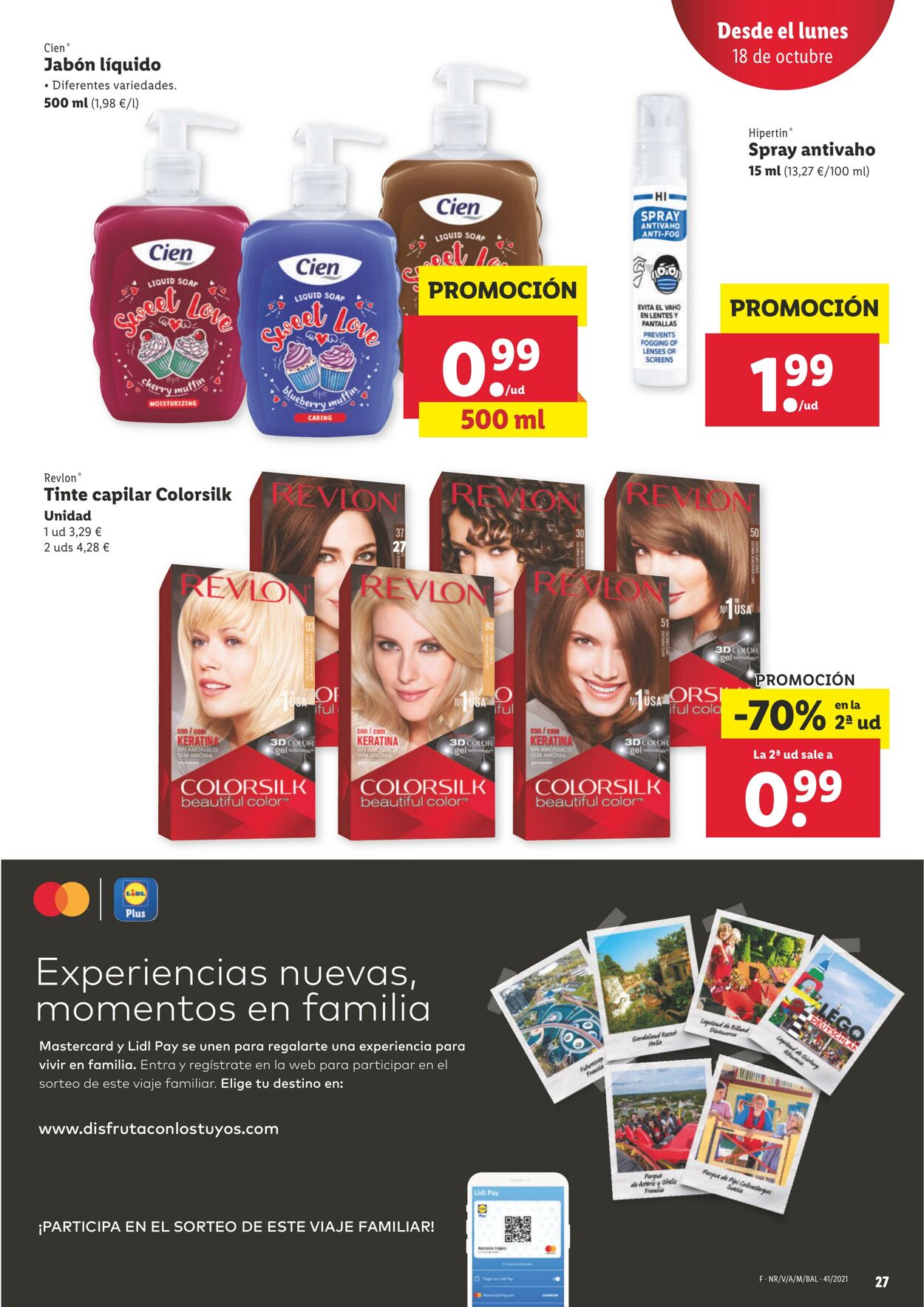 Folleto Lidl 07.10.2021 - 20.10.2021