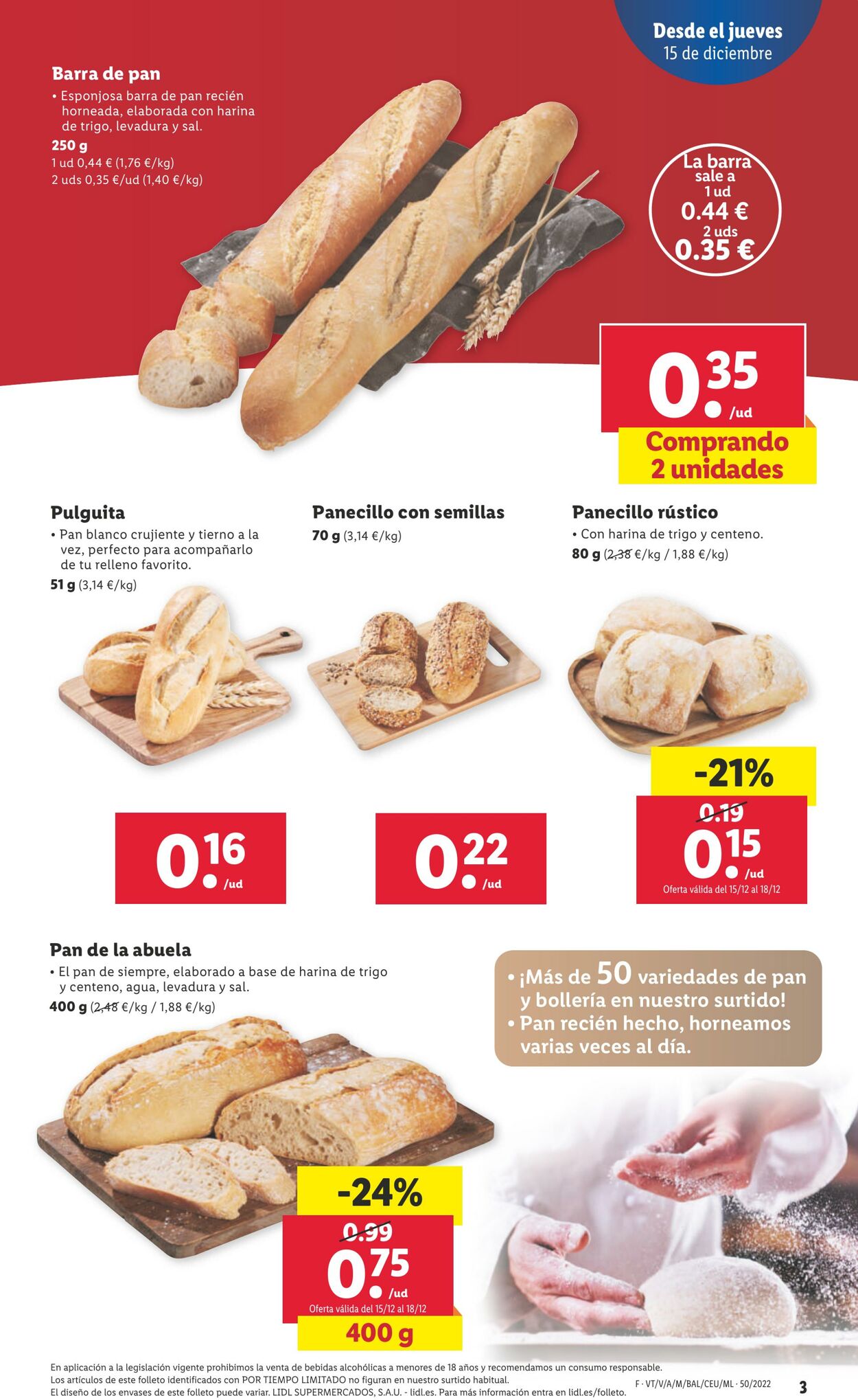 Folleto Lidl 15.12.2022 - 21.12.2022