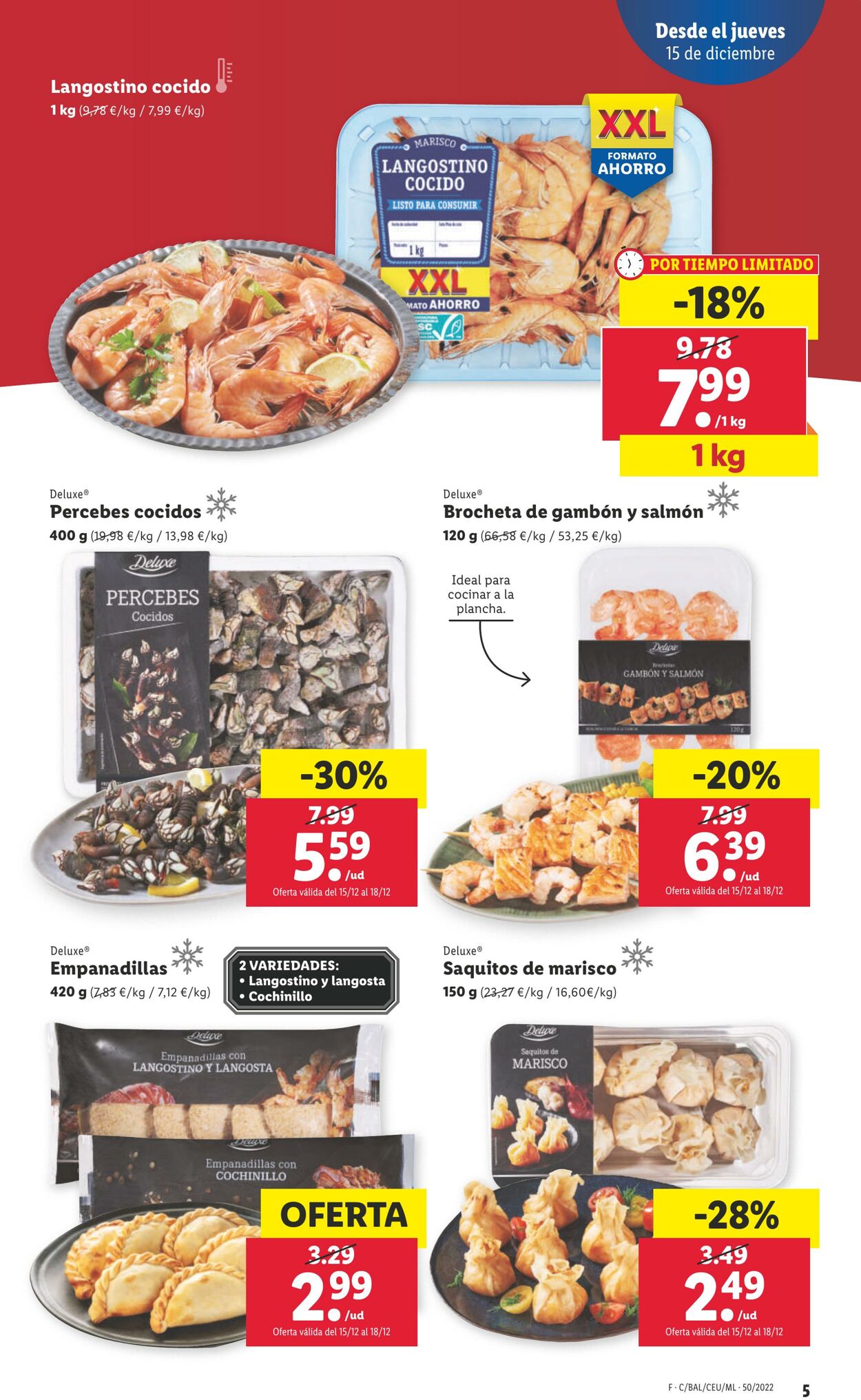 Folleto Lidl 15.12.2022 - 21.12.2022