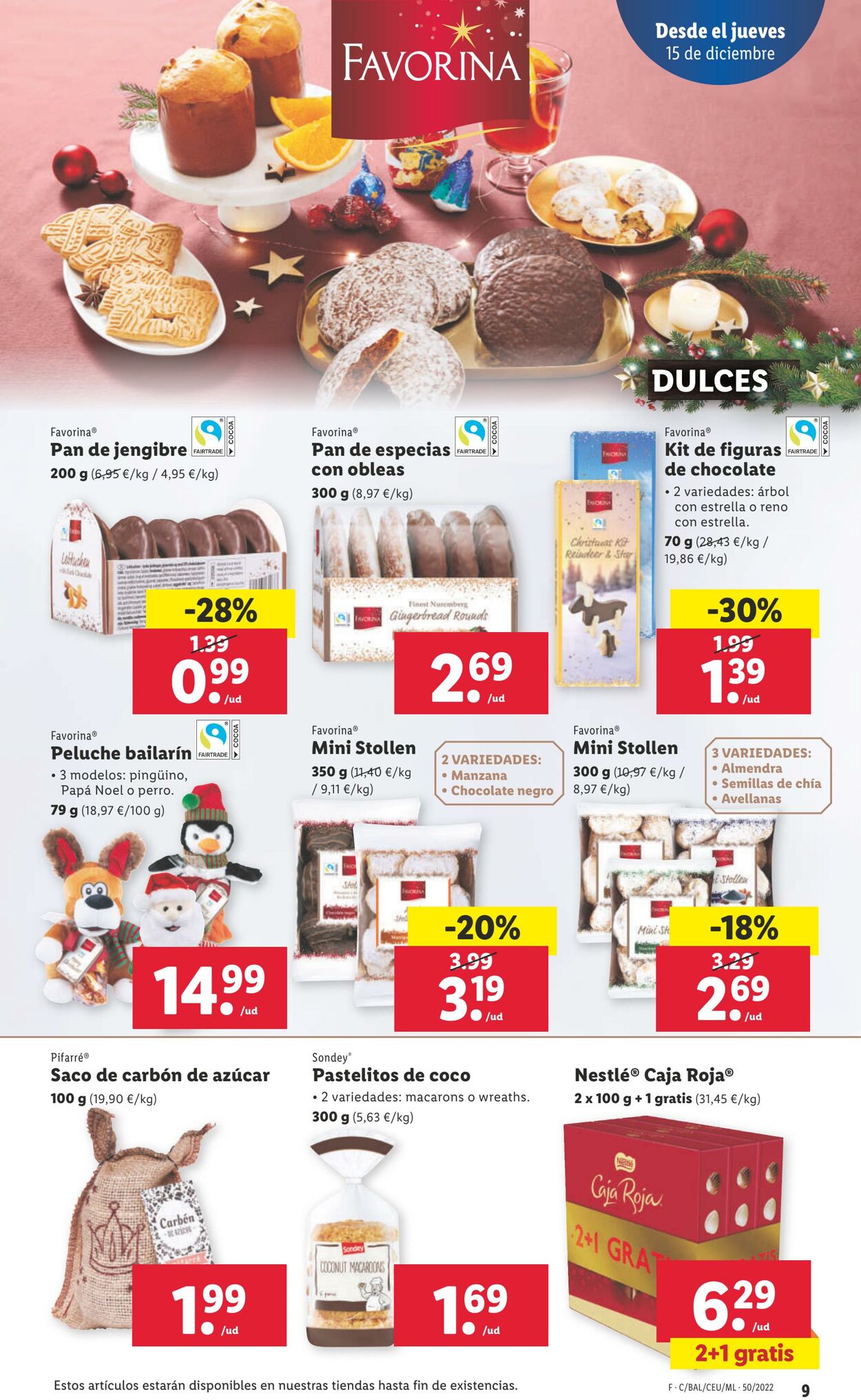 Folleto Lidl 15.12.2022 - 21.12.2022