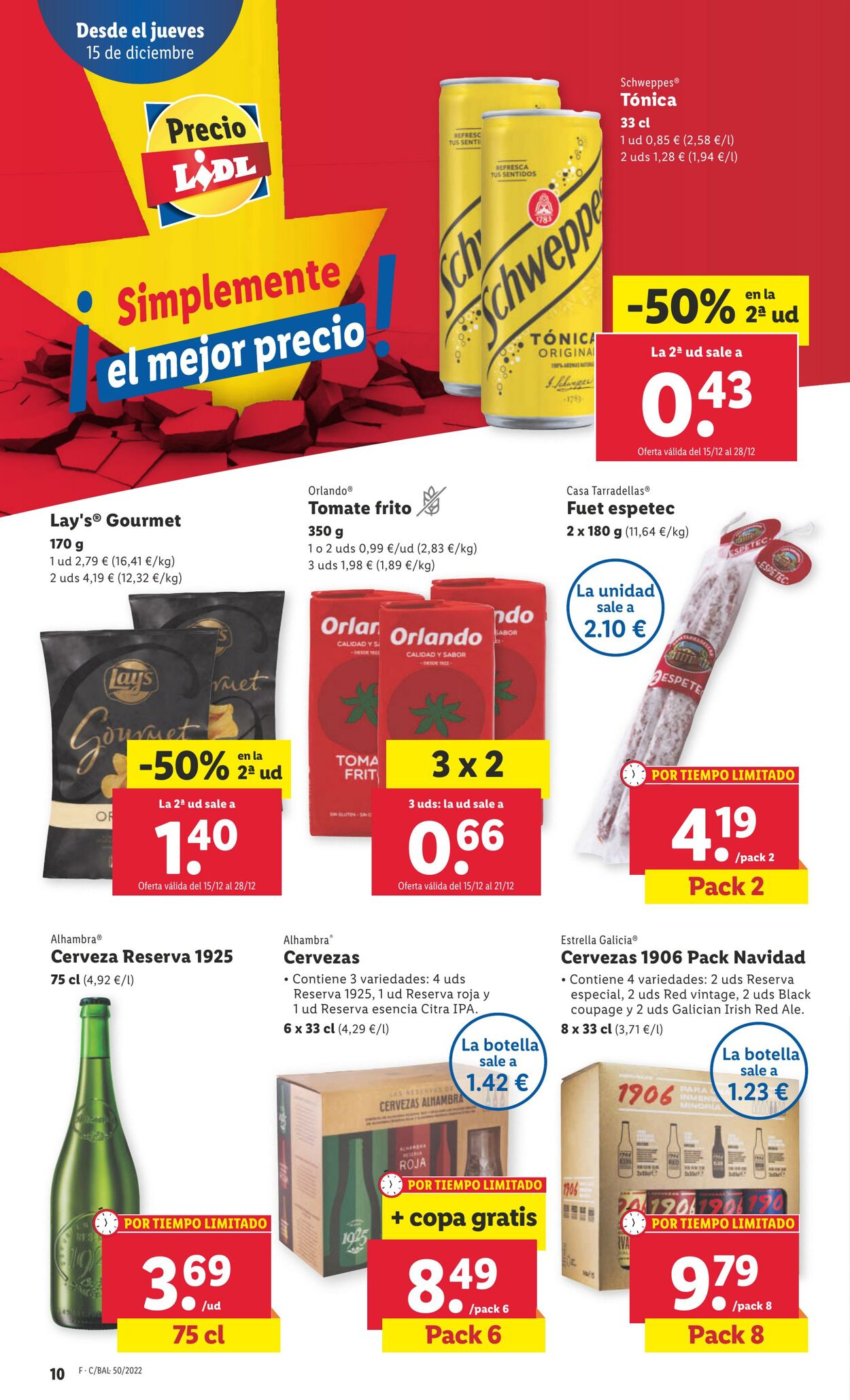 Folleto Lidl 15.12.2022 - 21.12.2022