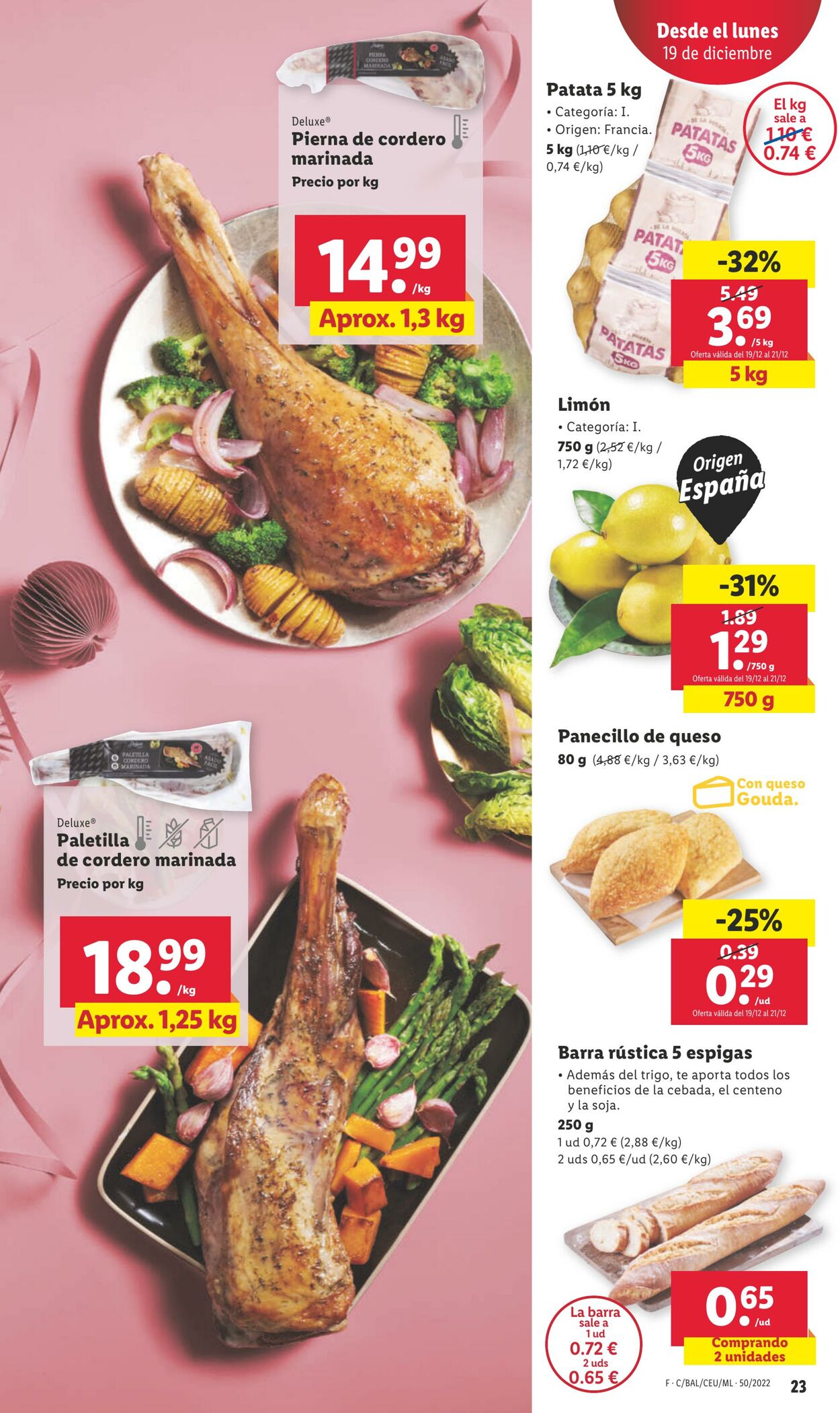 Folleto Lidl 15.12.2022 - 21.12.2022