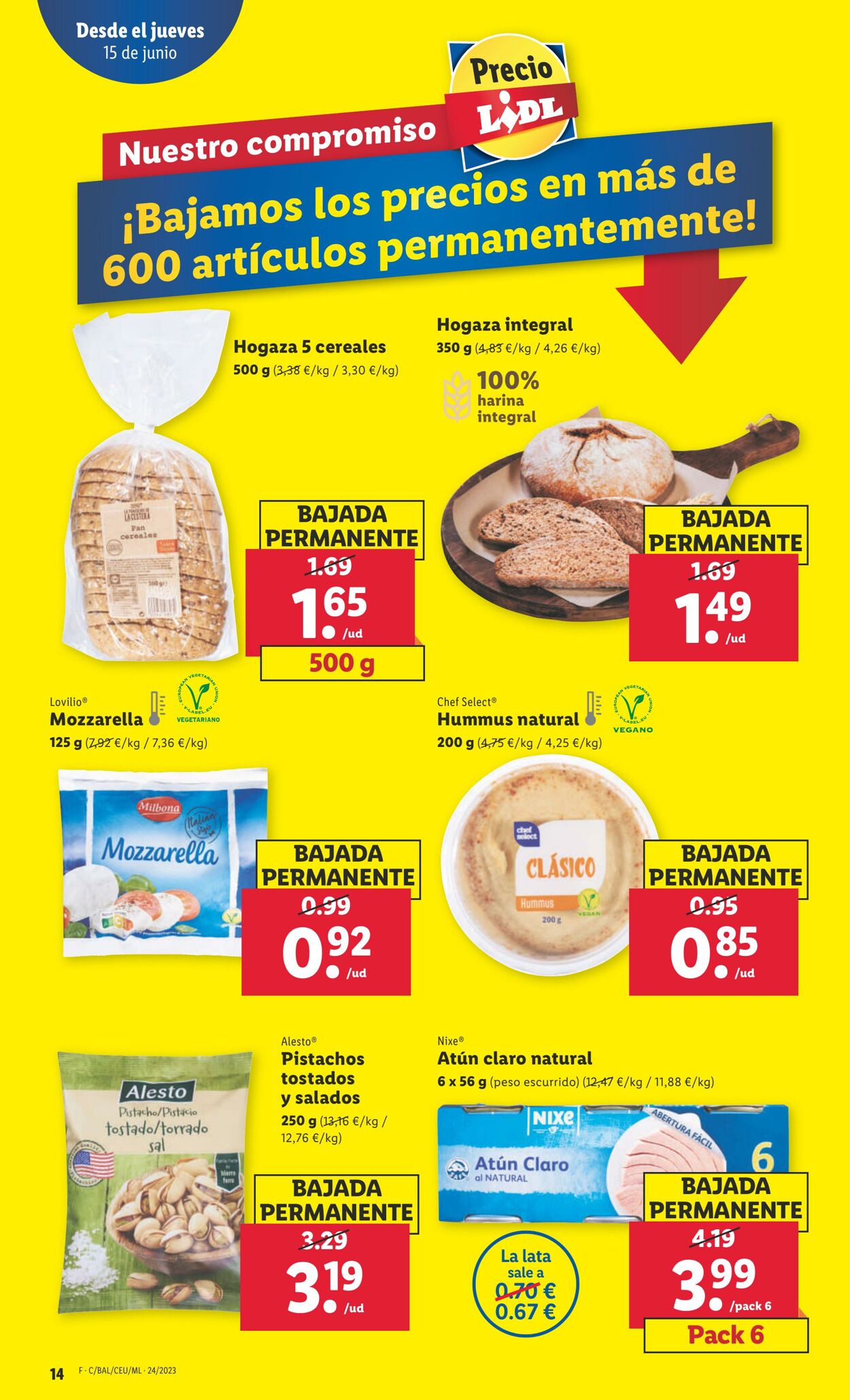 Folleto Lidl 15.06.2023 - 22.06.2023