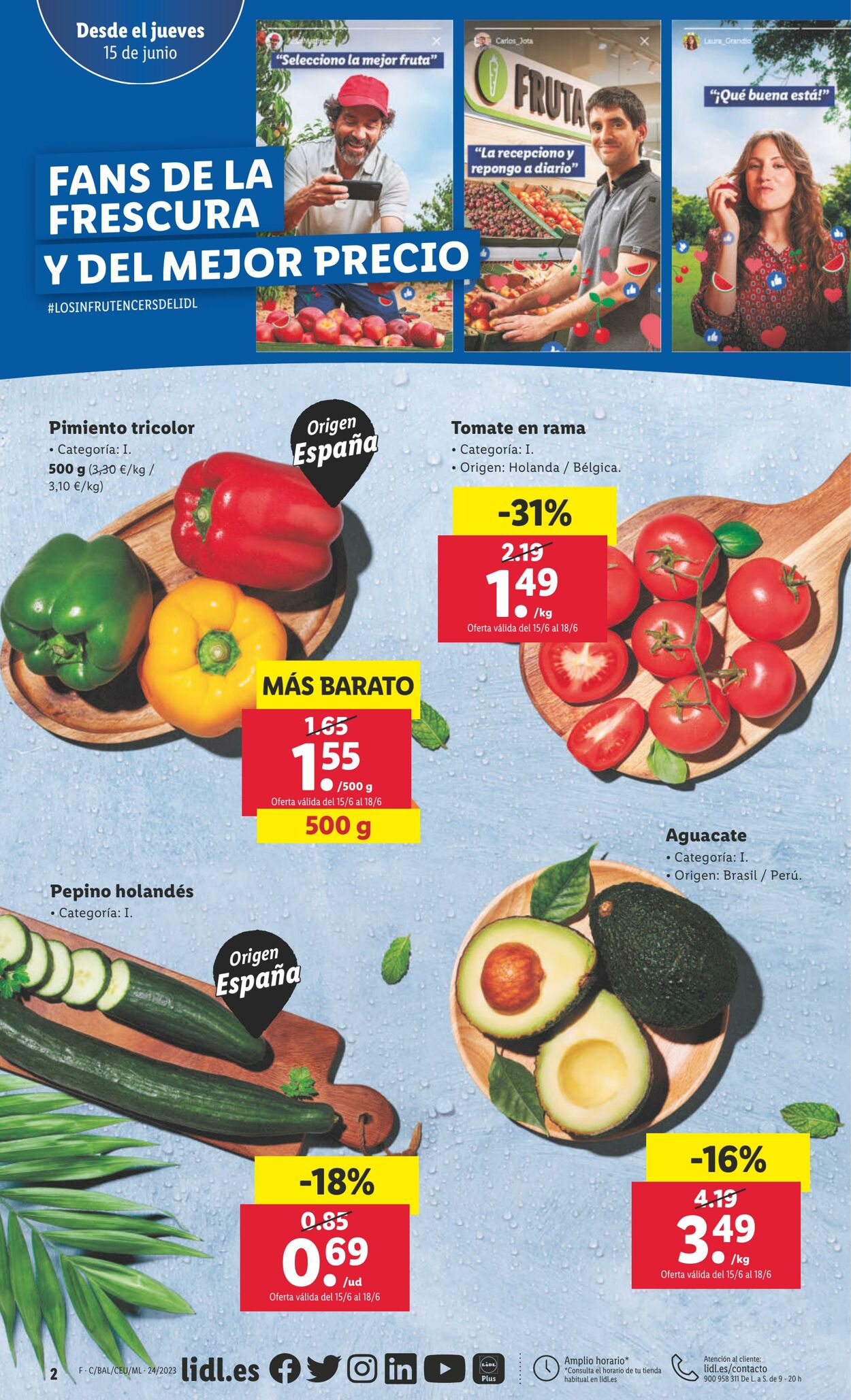 Folleto Lidl 15.06.2023 - 22.06.2023