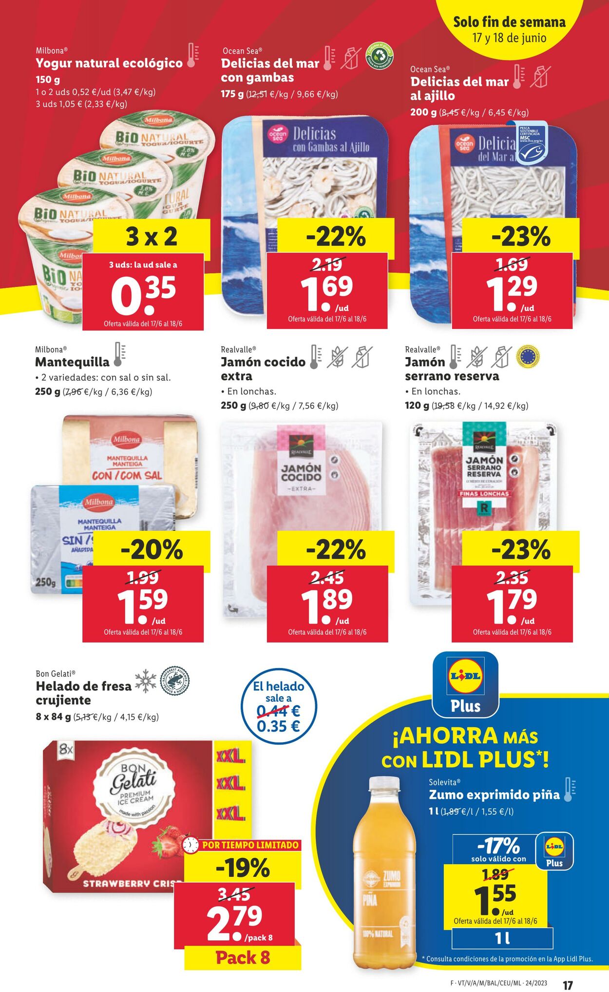 Folleto Lidl 15.06.2023 - 21.06.2023