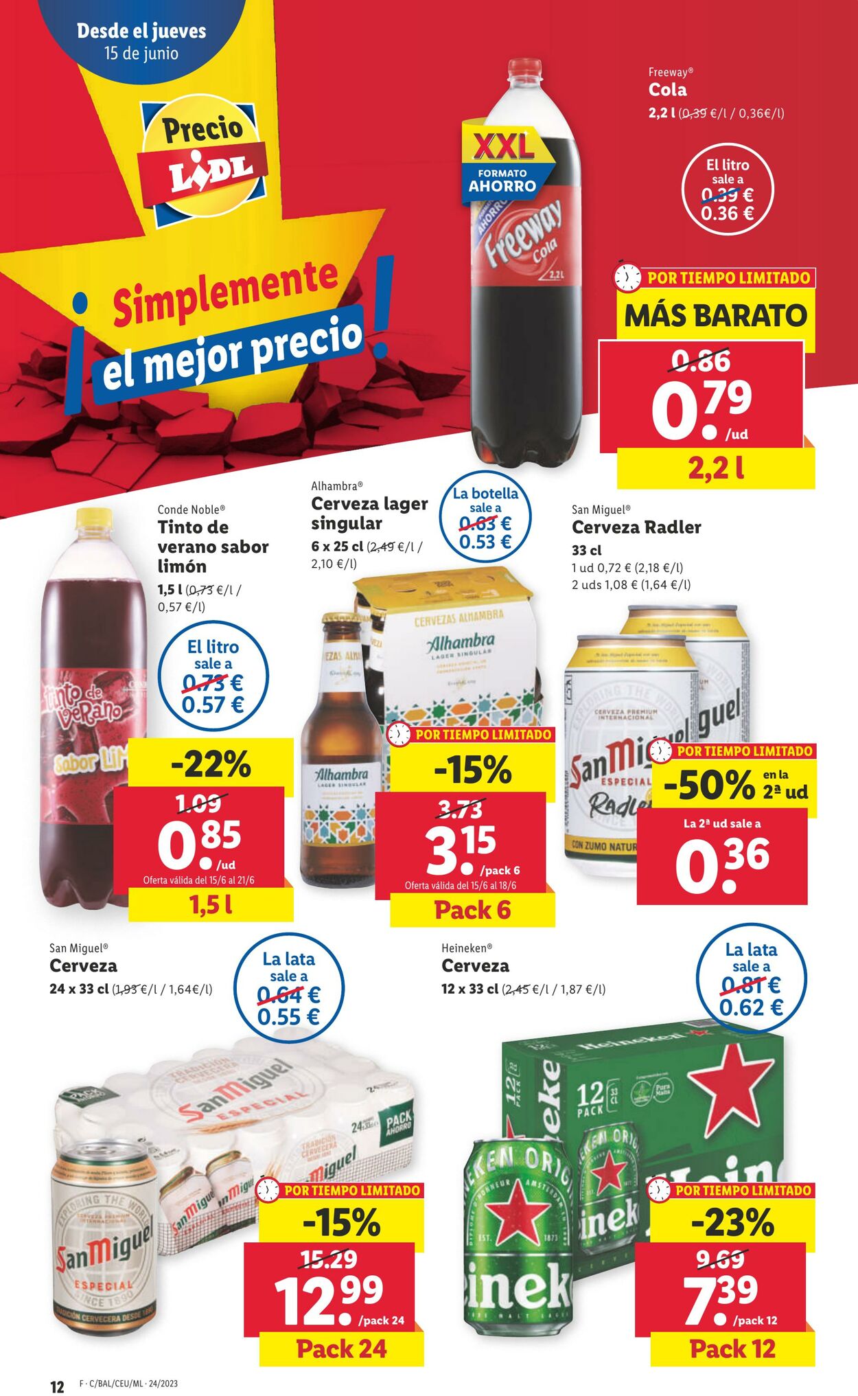 Folleto Lidl 15.06.2023 - 21.06.2023