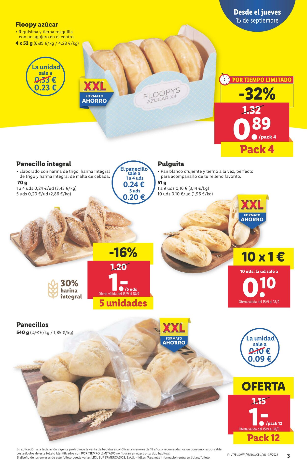 Folleto Lidl 15.09.2022 - 21.09.2022