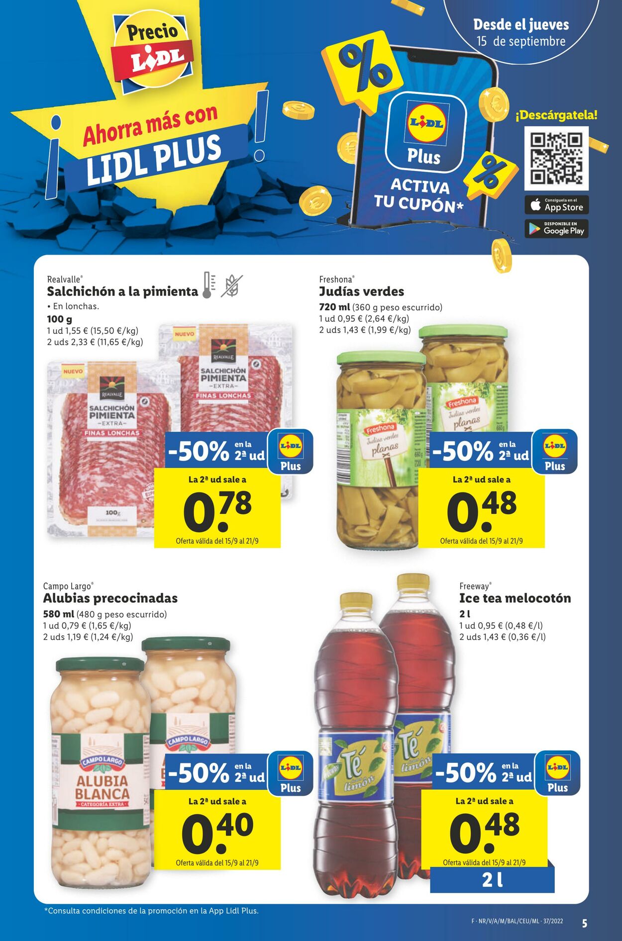 Folleto Lidl 15.09.2022 - 21.09.2022