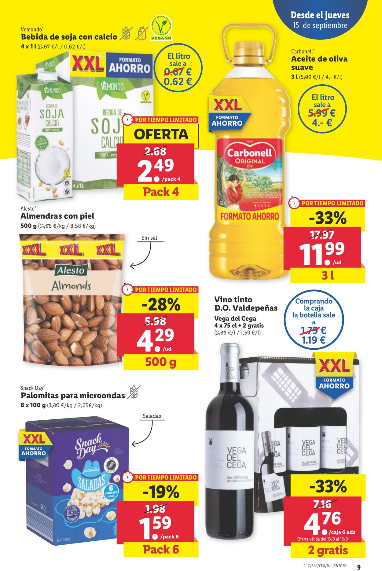 Folleto Lidl 15.09.2022 - 21.09.2022