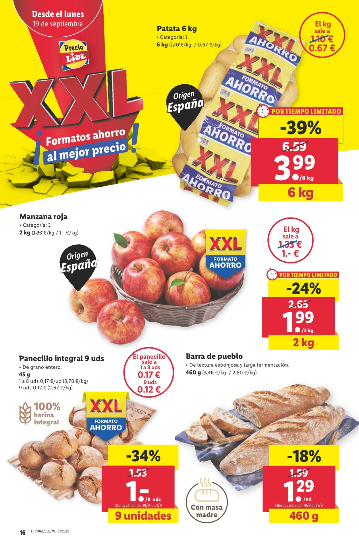 Folleto Lidl 15.09.2022 - 21.09.2022