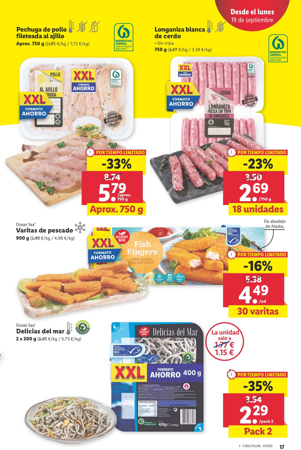 Folleto Lidl 15.09.2022 - 21.09.2022