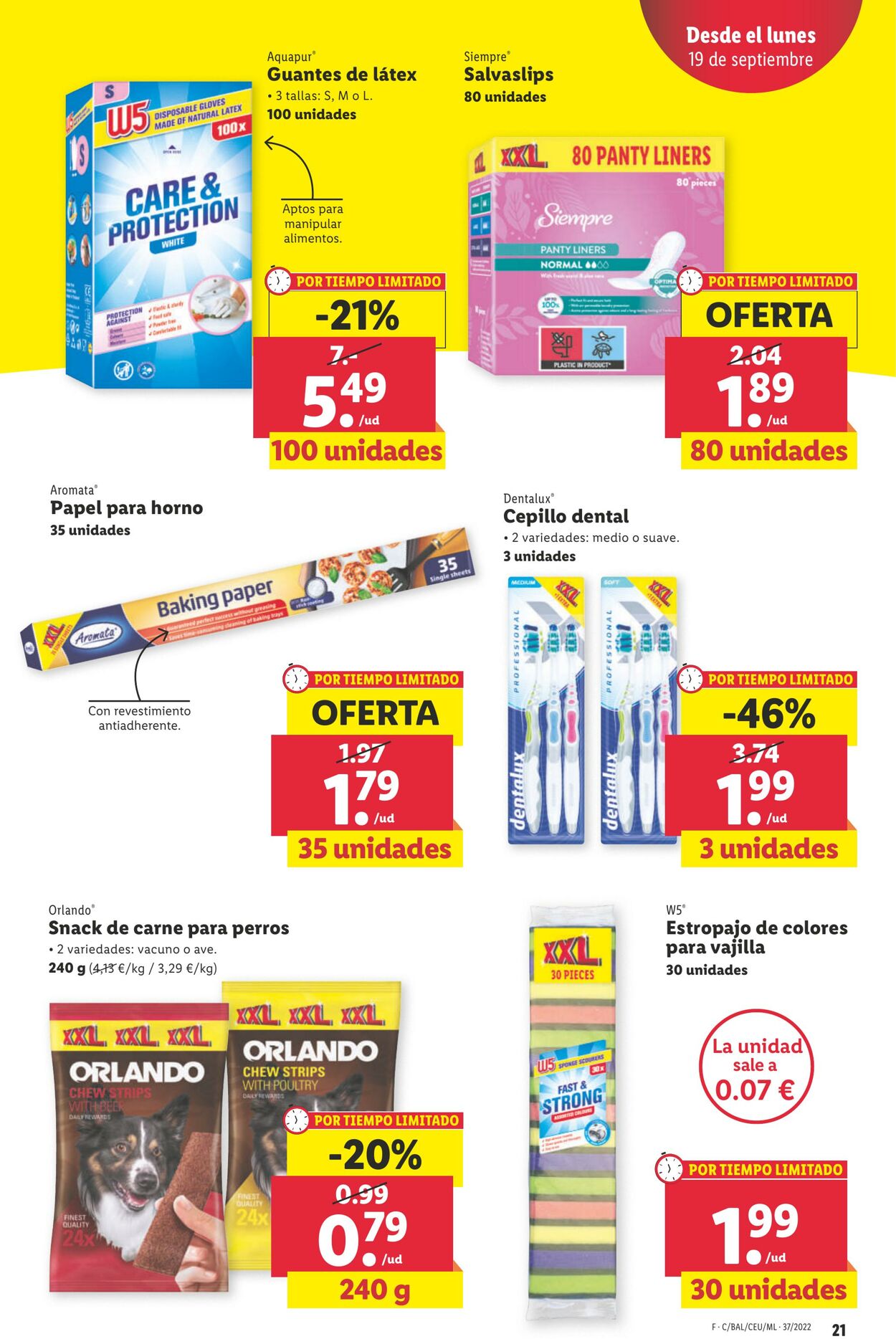 Folleto Lidl 15.09.2022 - 21.09.2022