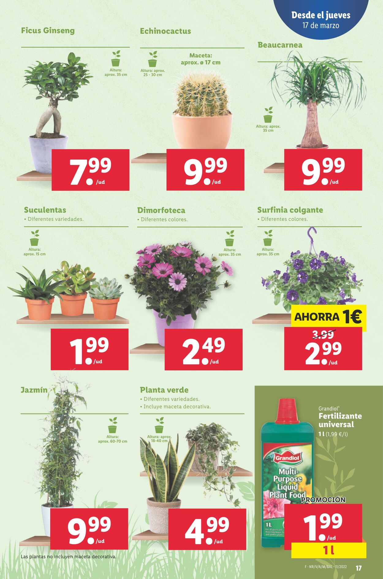 Folleto Lidl 17.03.2022 - 21.03.2022