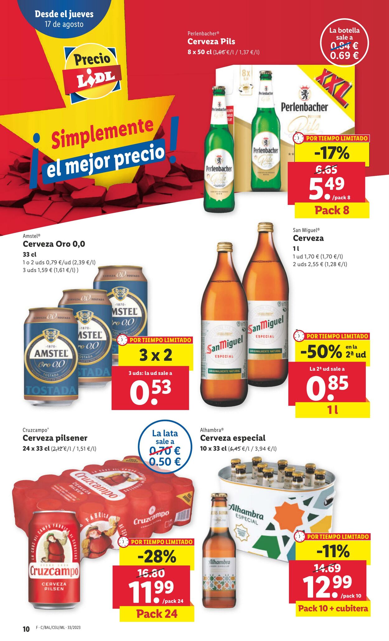 Folleto Lidl 17.08.2023 - 23.08.2023