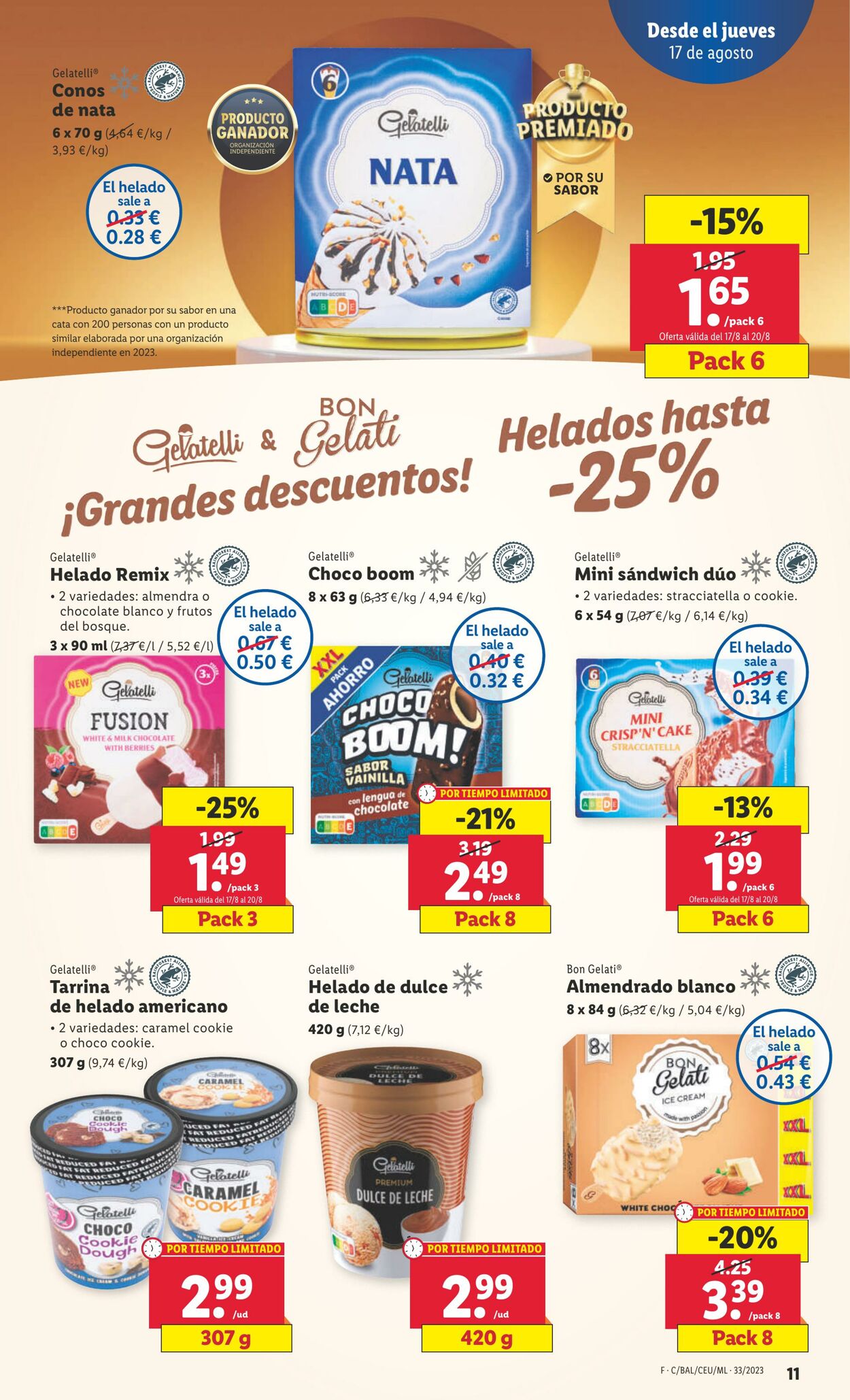 Folleto Lidl 17.08.2023 - 23.08.2023