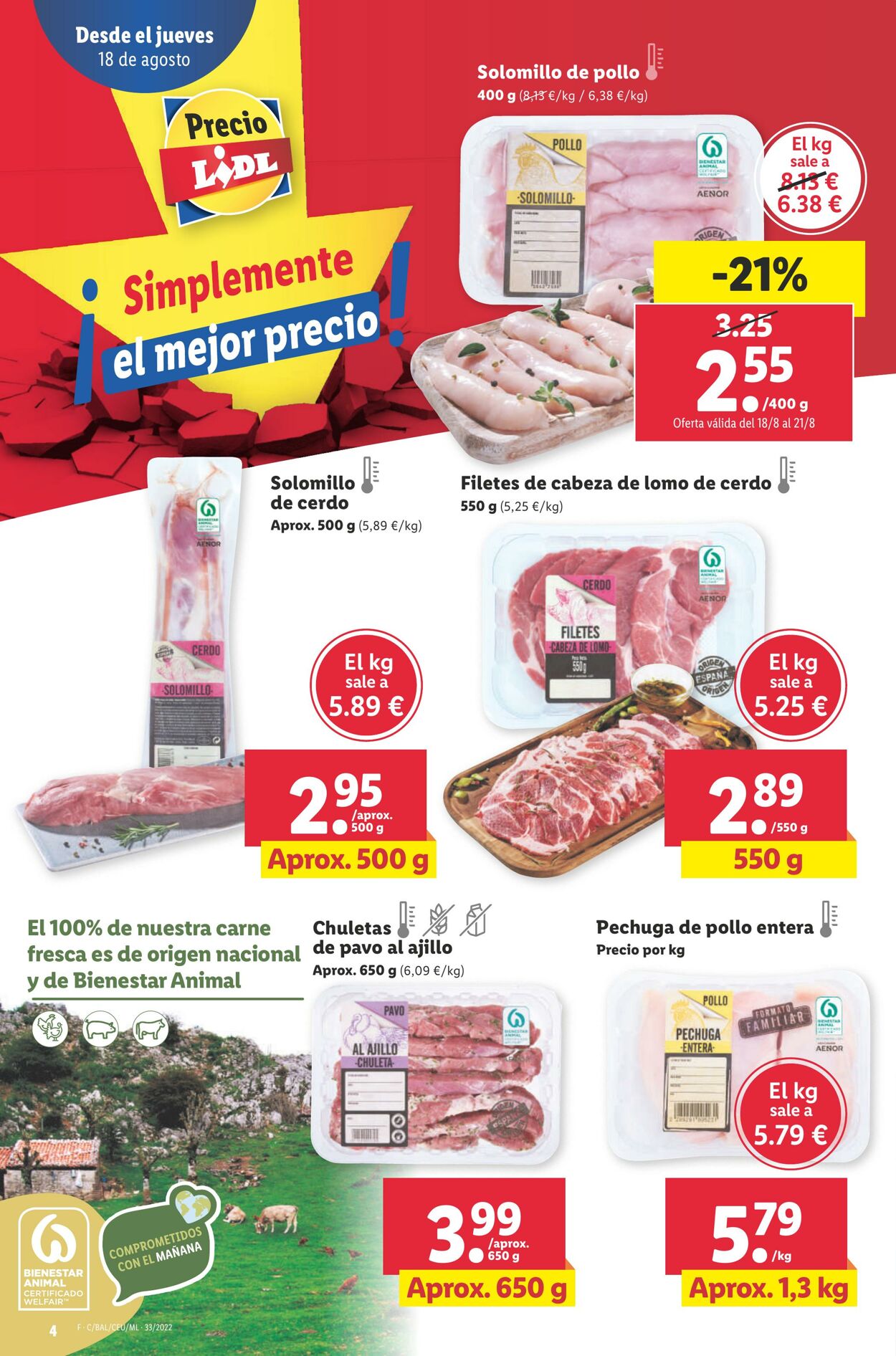 Folleto Lidl 18.08.2022 - 24.08.2022