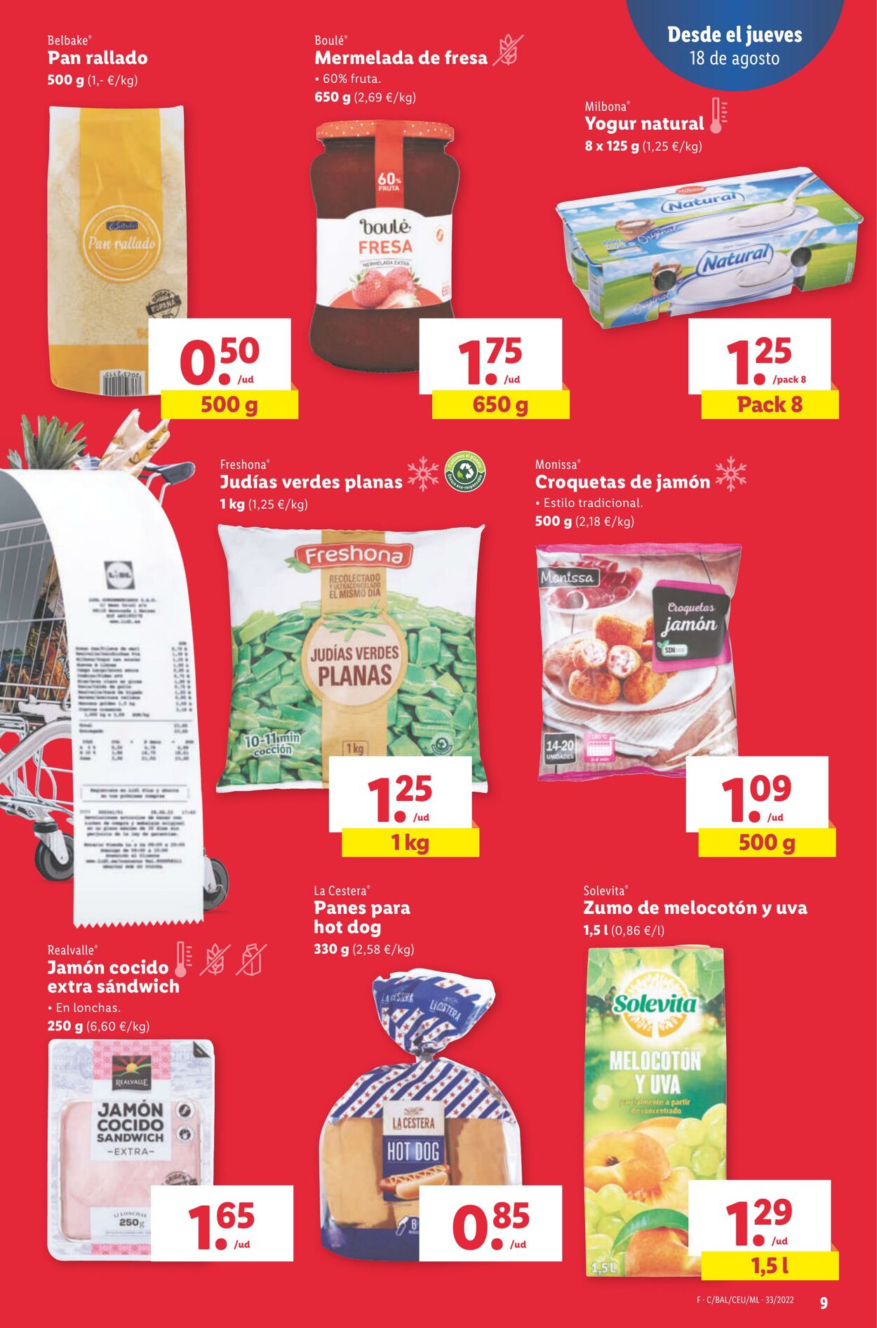 Folleto Lidl 18.08.2022 - 24.08.2022