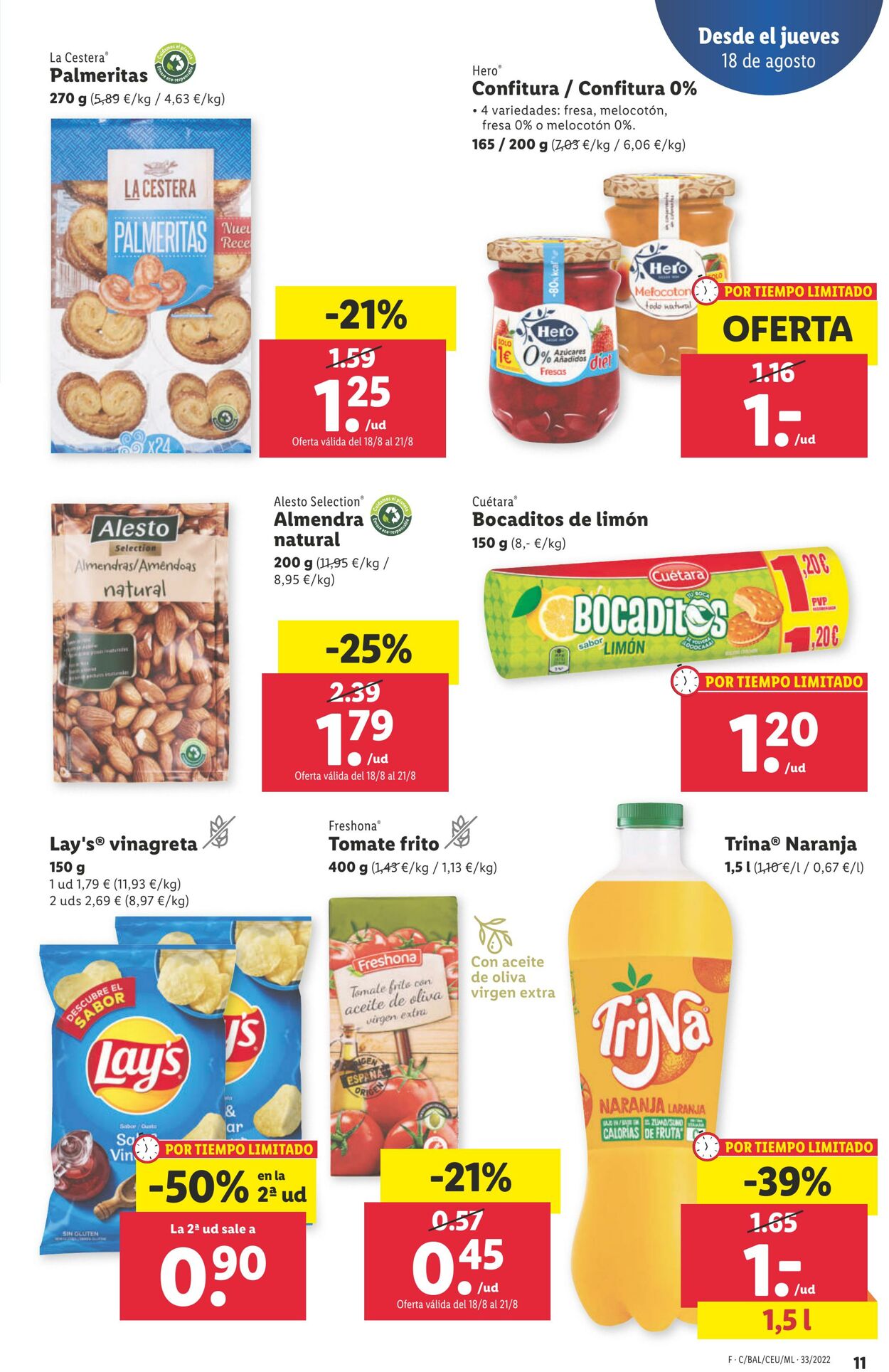 Folleto Lidl 18.08.2022 - 24.08.2022