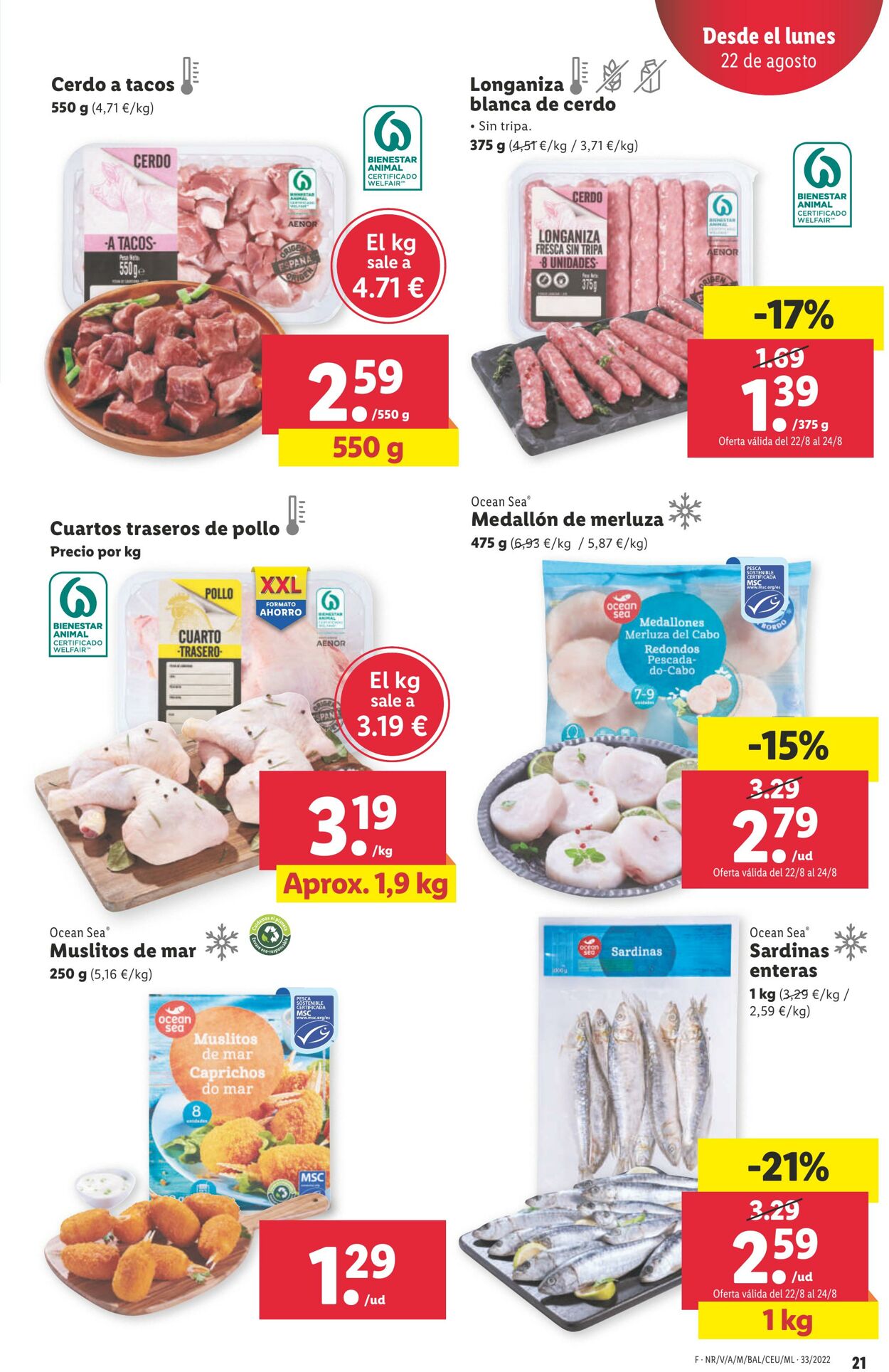 Folleto Lidl 18.08.2022 - 24.08.2022