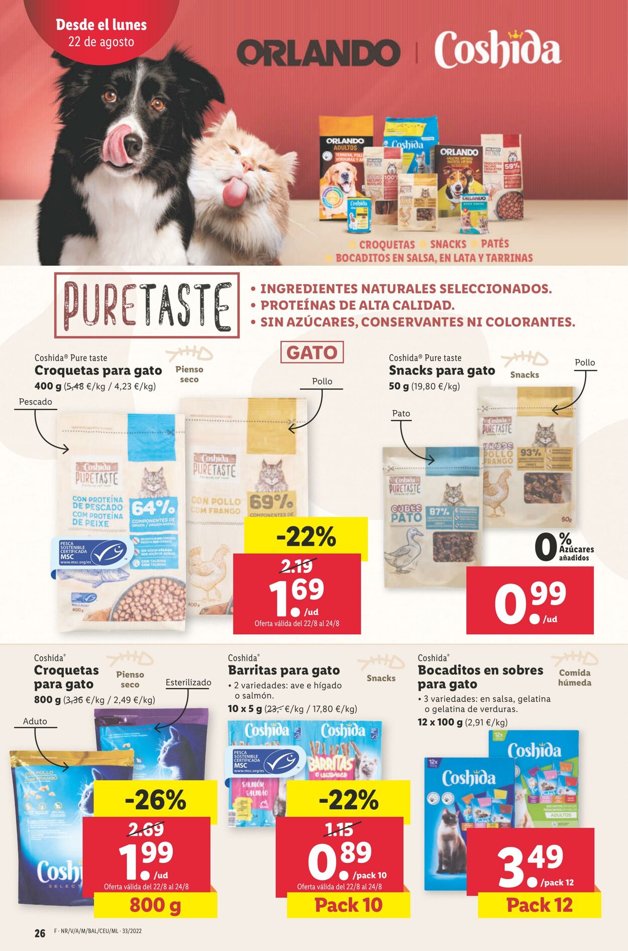 Folleto Lidl 18.08.2022 - 24.08.2022